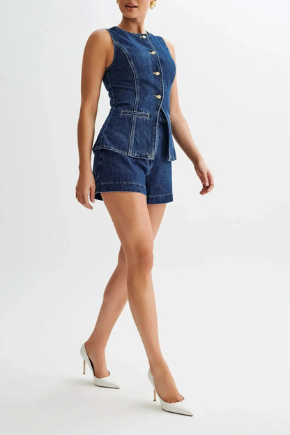 Mae Denim Set
