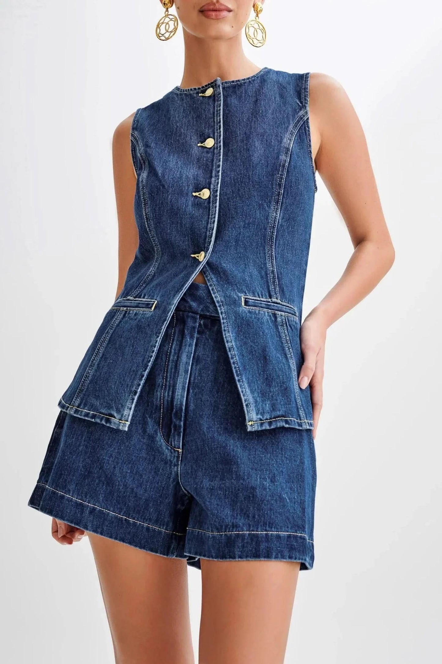 Mae Denim Set