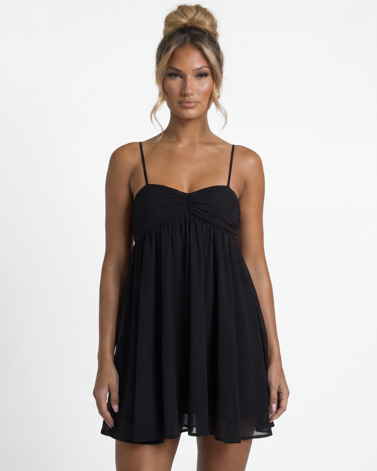 Margarita Mini Dress - Black