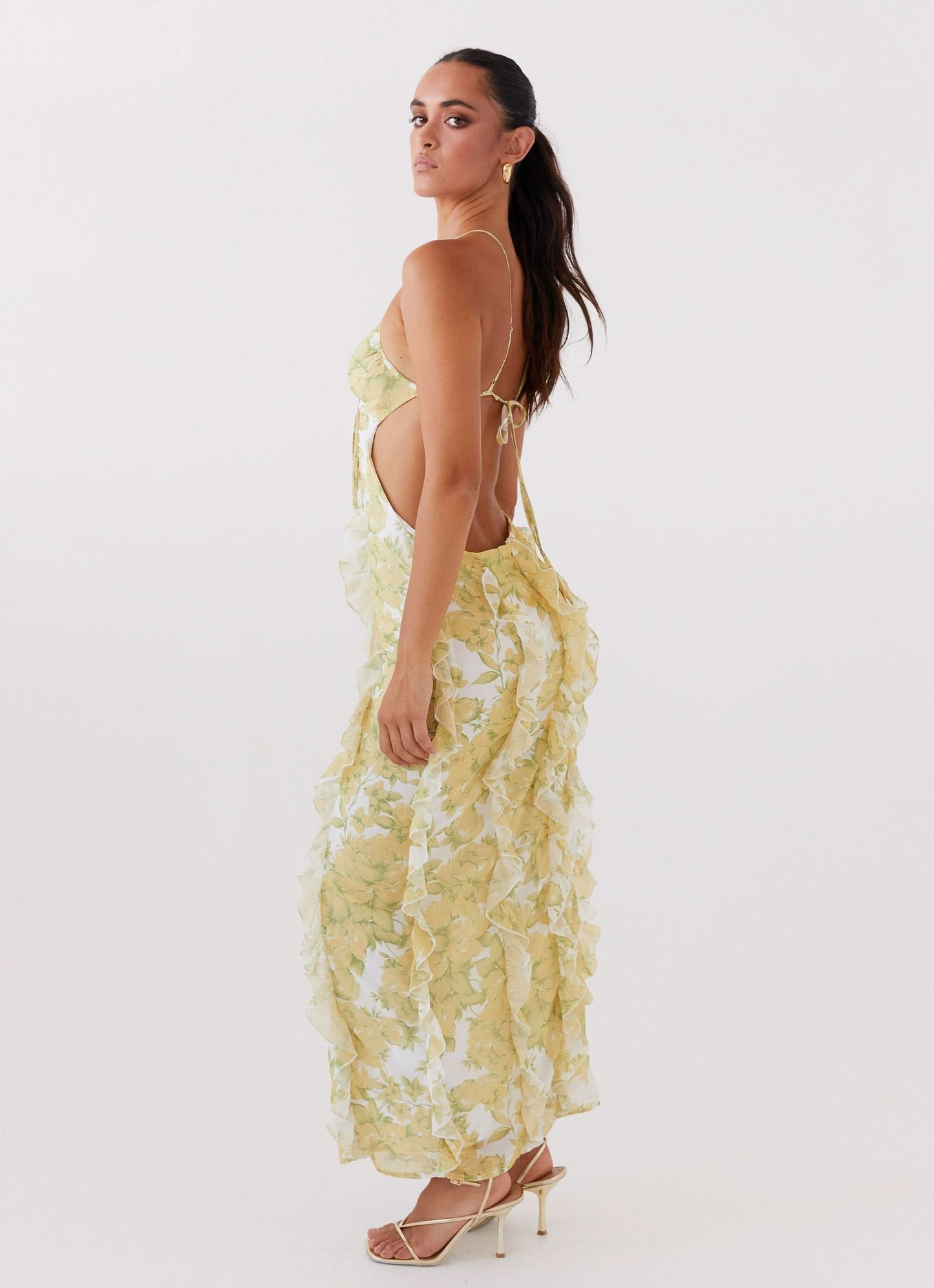 Marly Ruffle Maxi Dress
