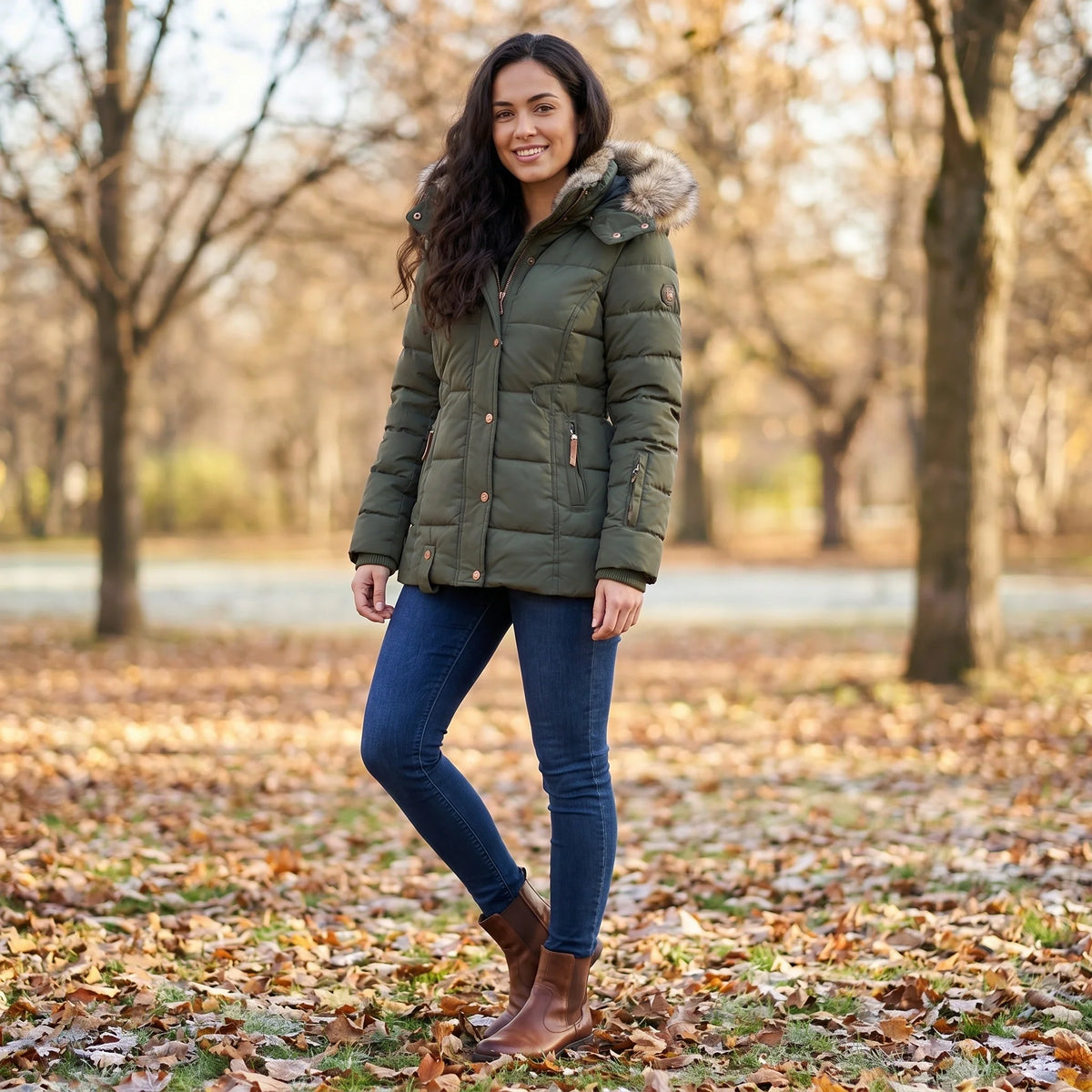 Matilde Fitted Puffer Jacket