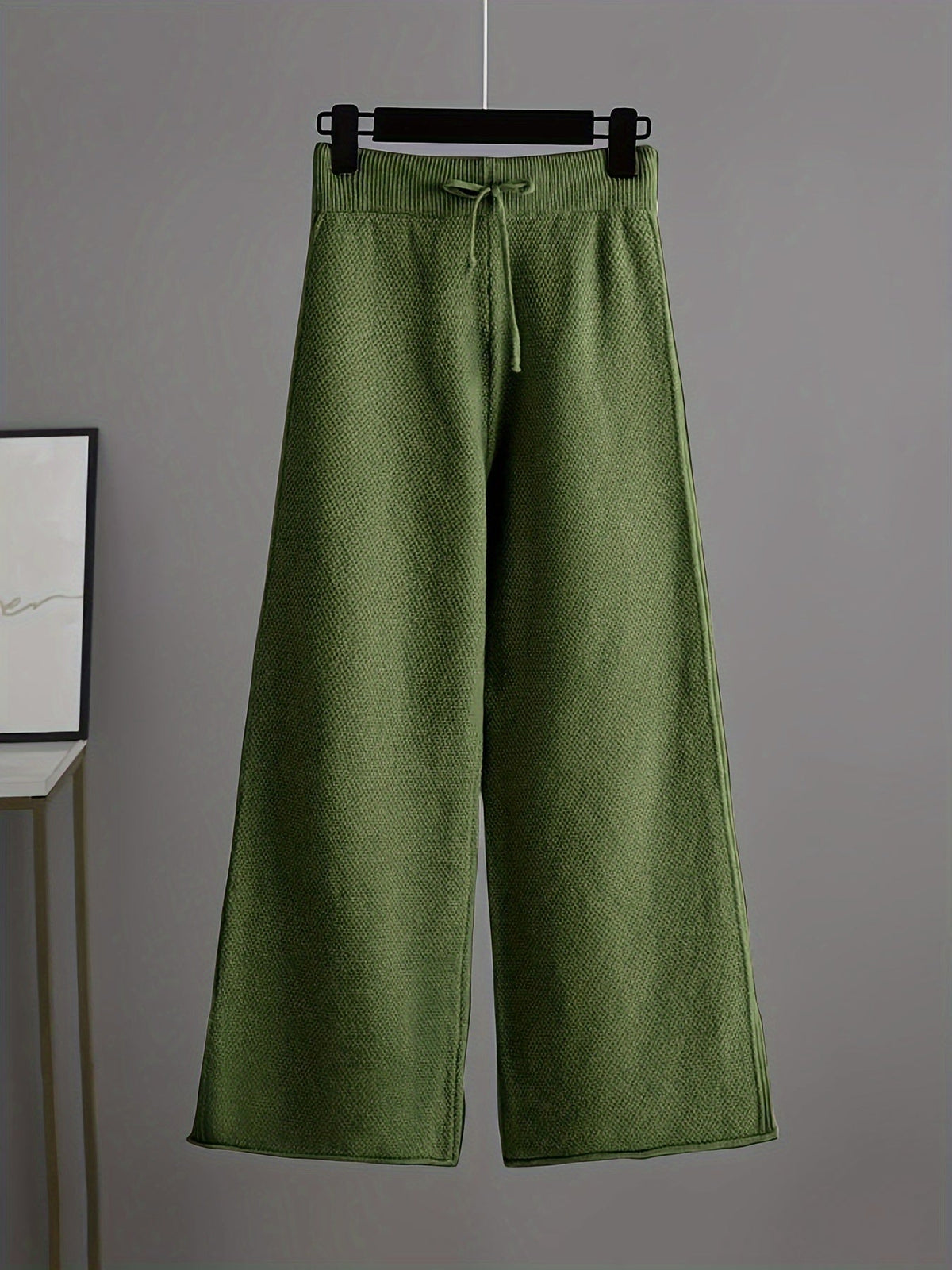 Melisa Knit Top and Wide-Leg Pants Set