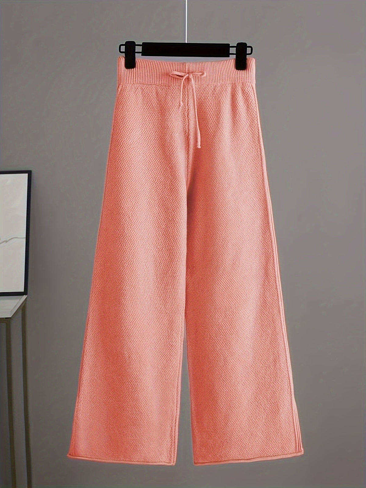 Melisa Knit Top and Wide-Leg Pants Set