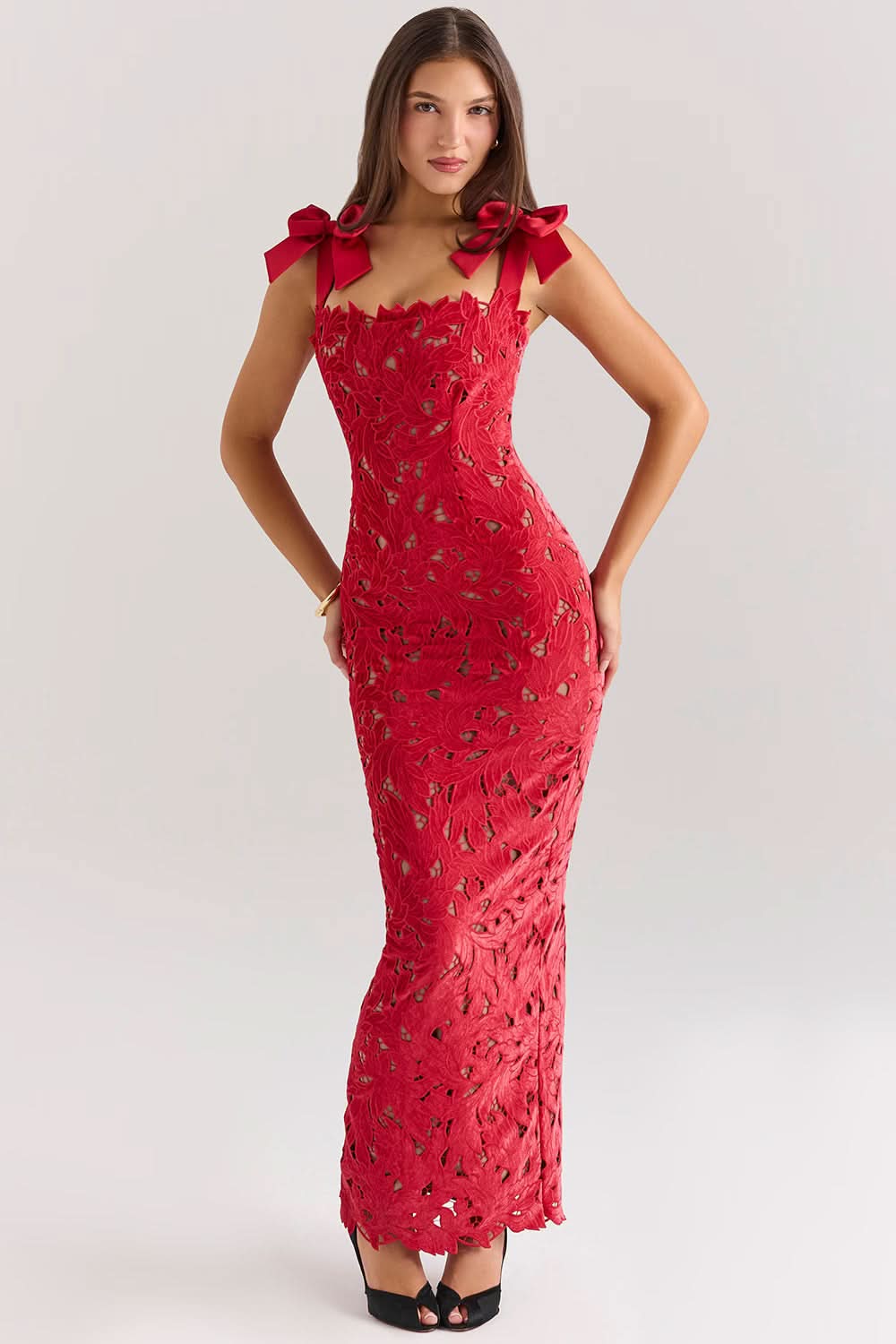 Women's Summer Black Cocktail Party Maxi Dress for Women  Kylies Label