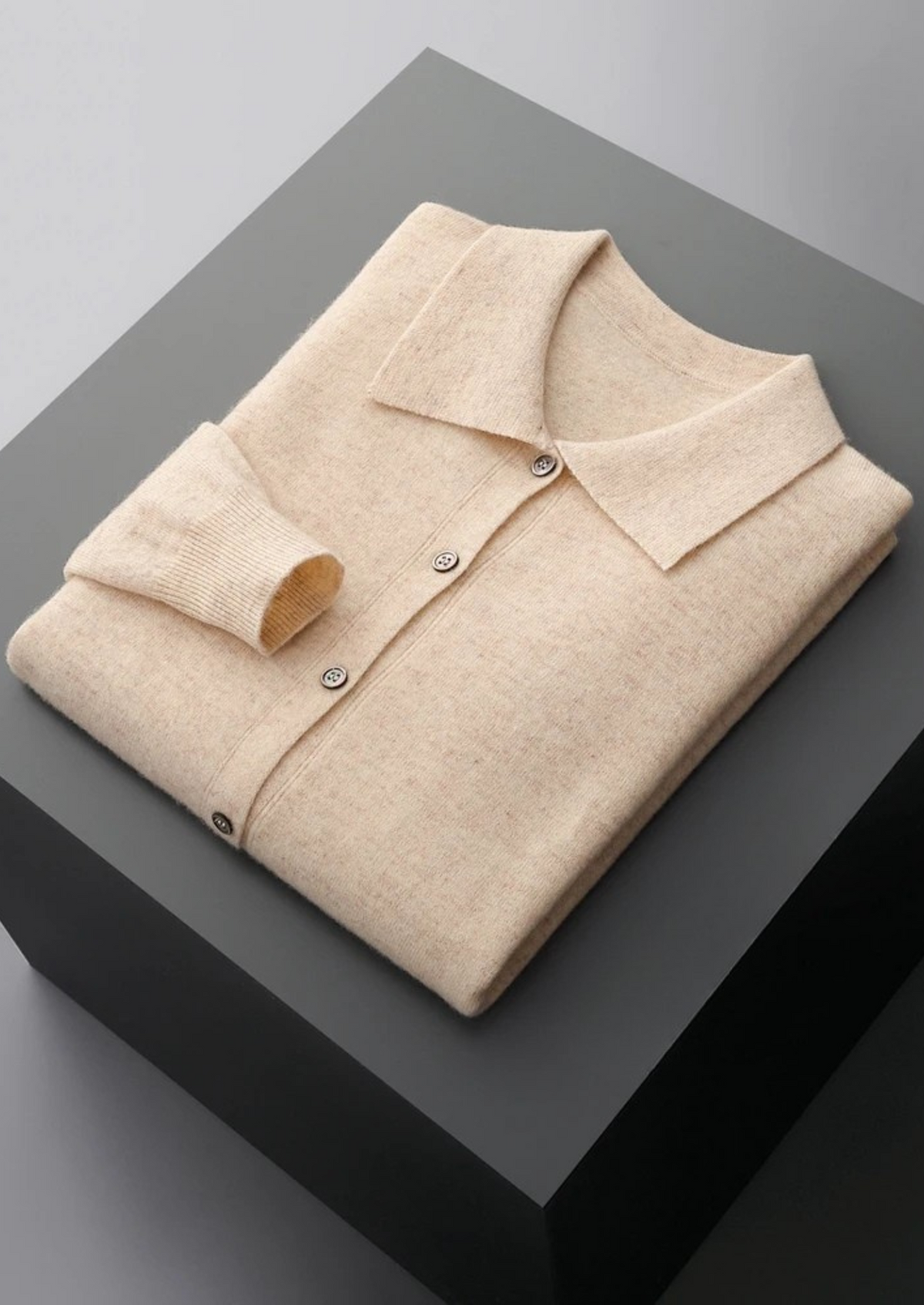 Nolan Polo Collar Cardigan