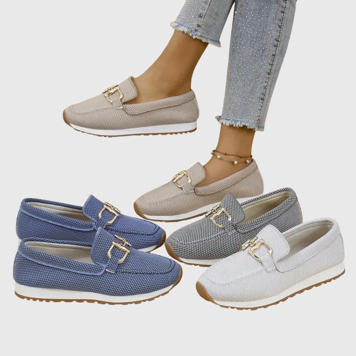 Olympia Horsebit Loafer Sneakers