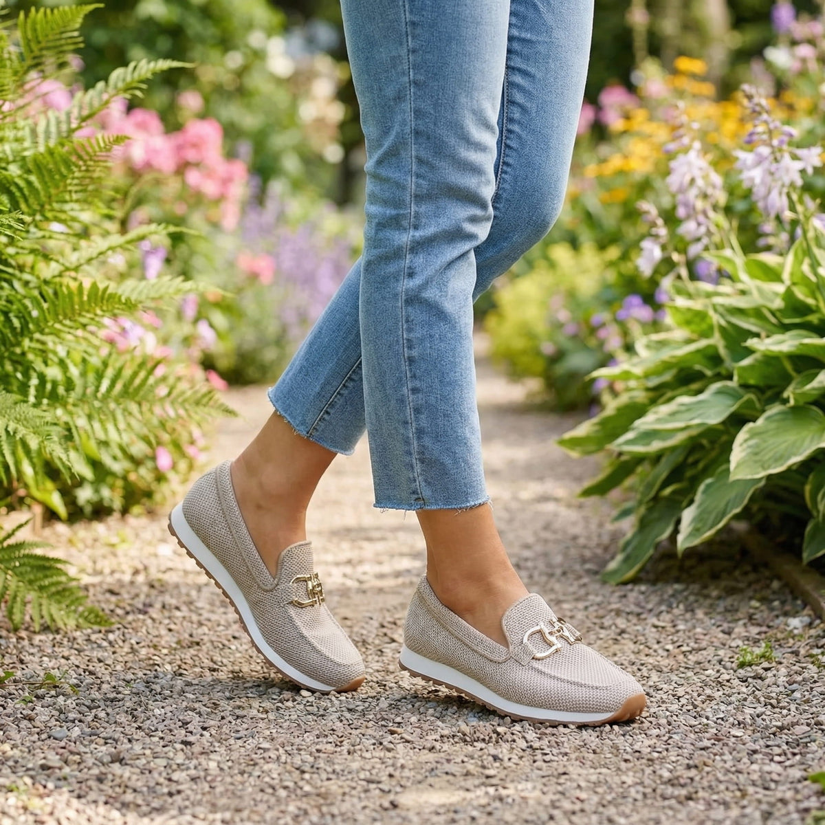 Olympia Horsebit Loafer Sneakers