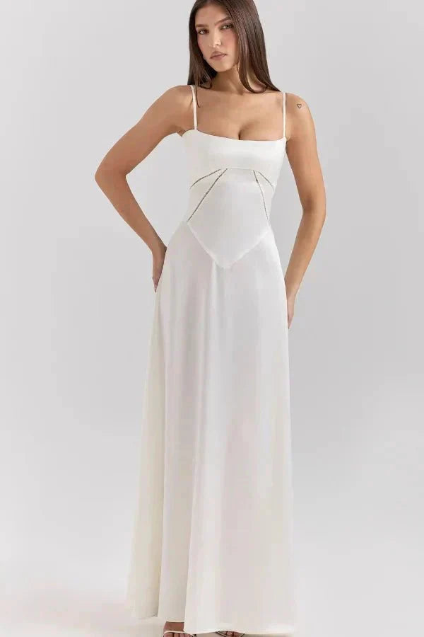Ophelia Maxi Dress - Ivory