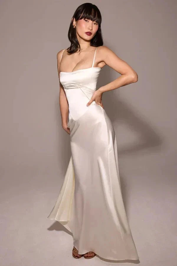 Ophelia Maxi Dress - Ivory