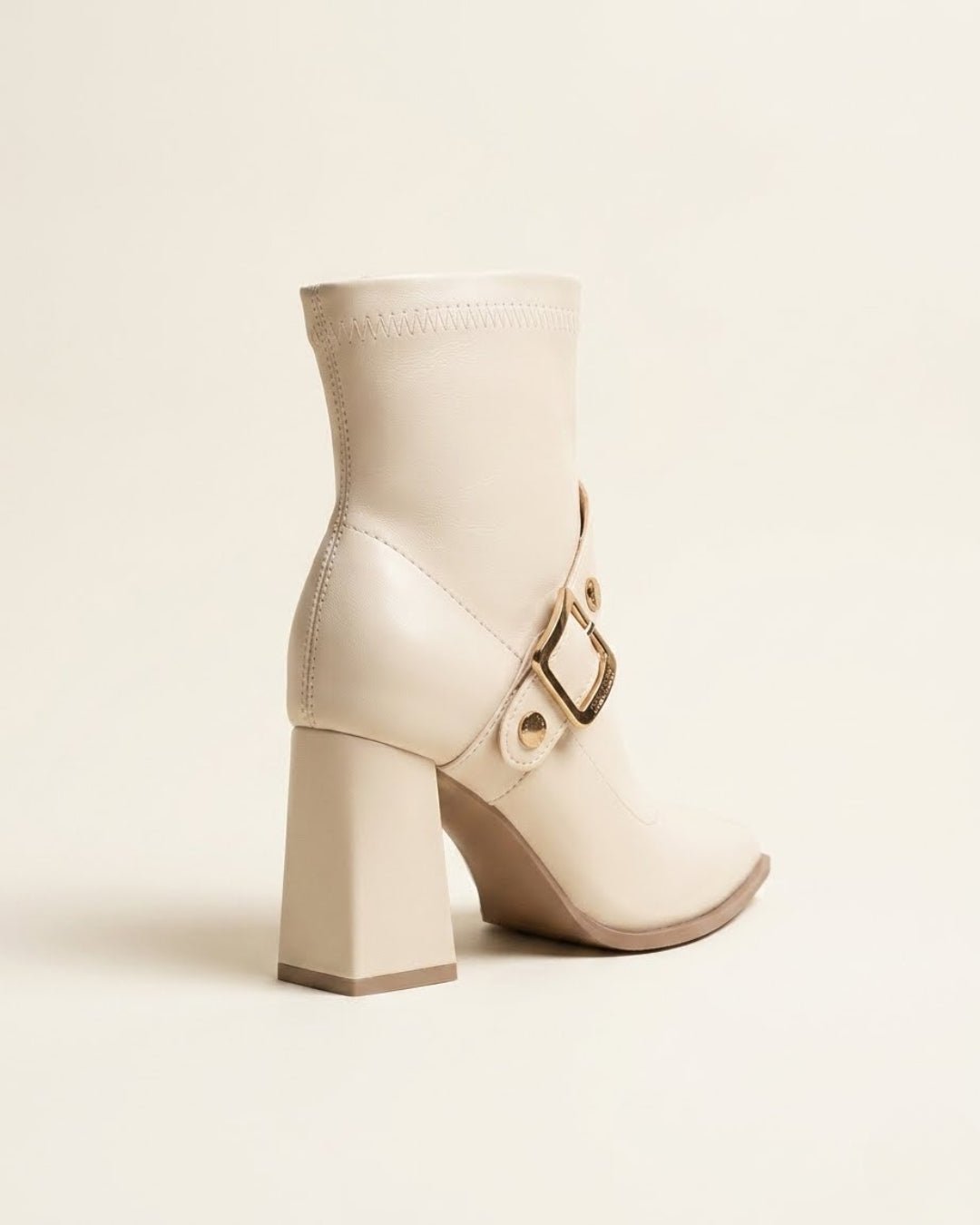 Priscille Buckled Ankle Boots