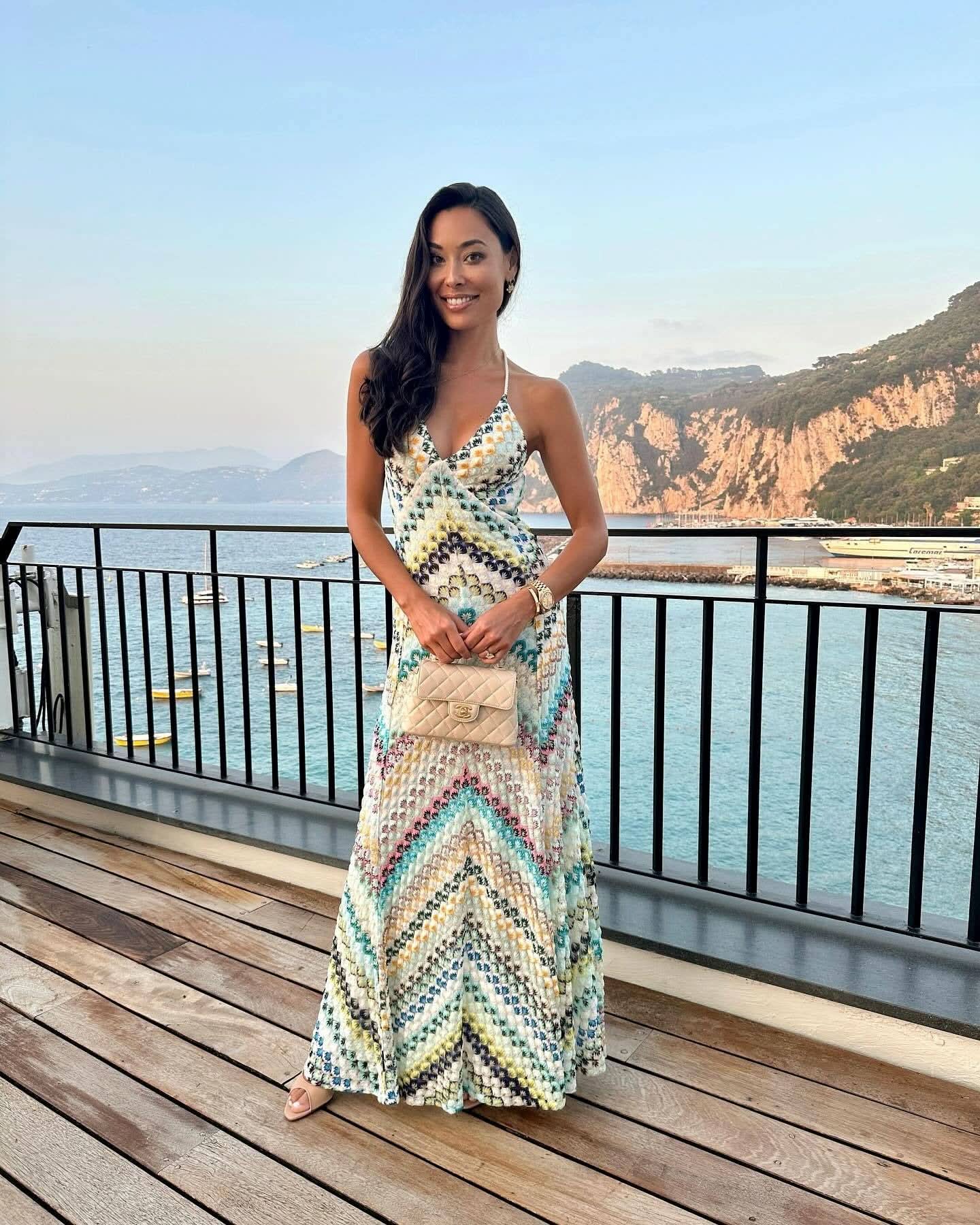 summer blue maxi dress Women's Summer Blue Cocktail Party Maxi Dress for Women – Kylies Label