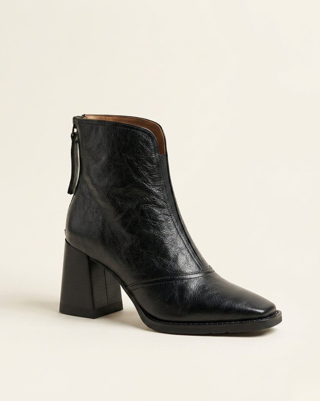 Rosabel Western Ankle Boots - Black