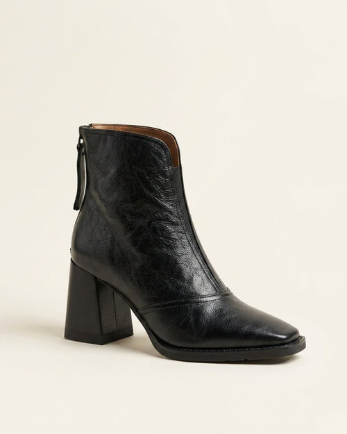 Rosabel Western Ankle Boots - Black
