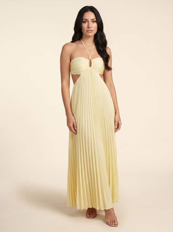Seraphine Halter Maxi Dress