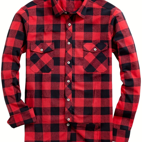 Silas Checked Flannel Shirt