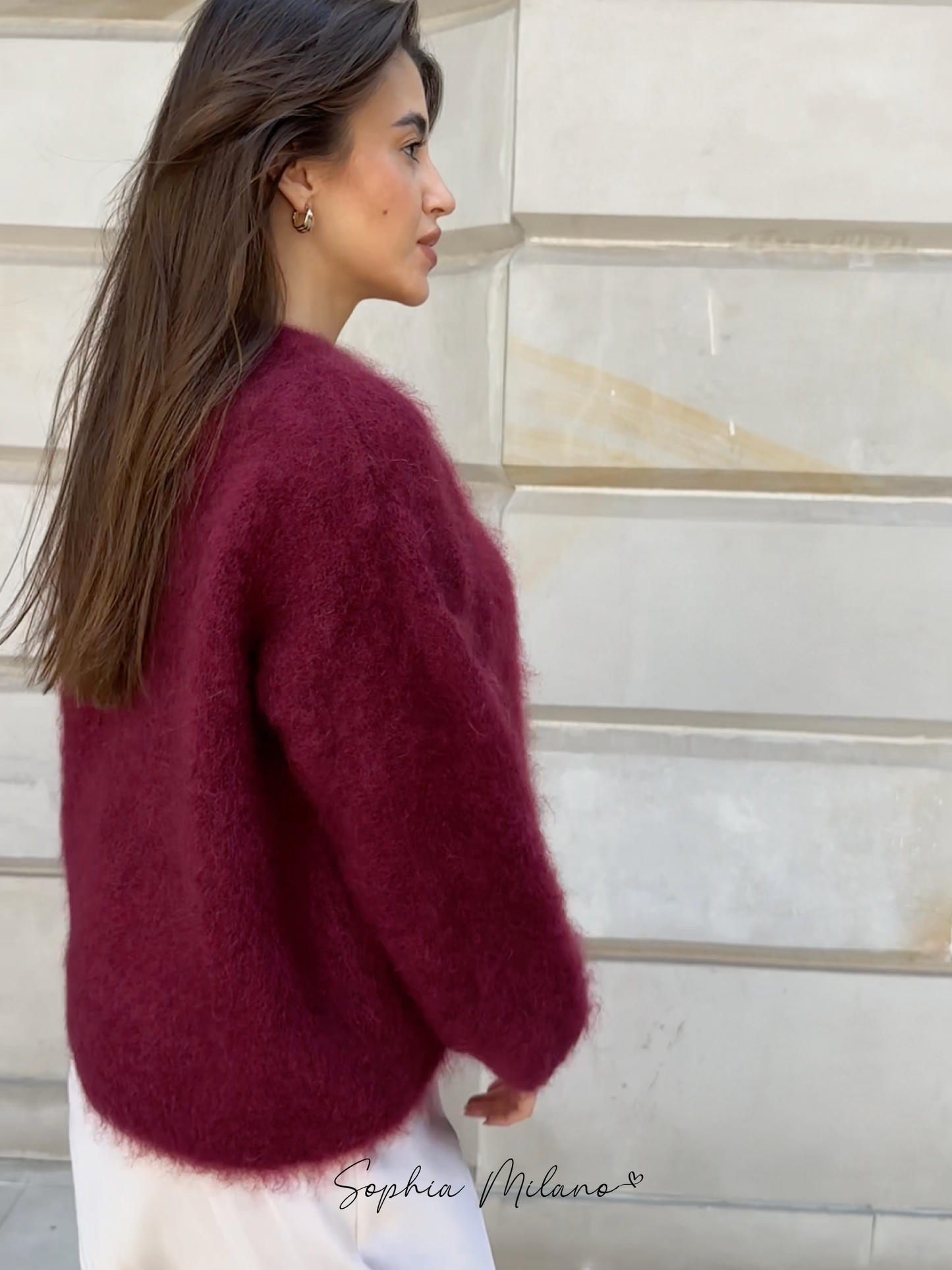 Sophia Moahirmix Sweater