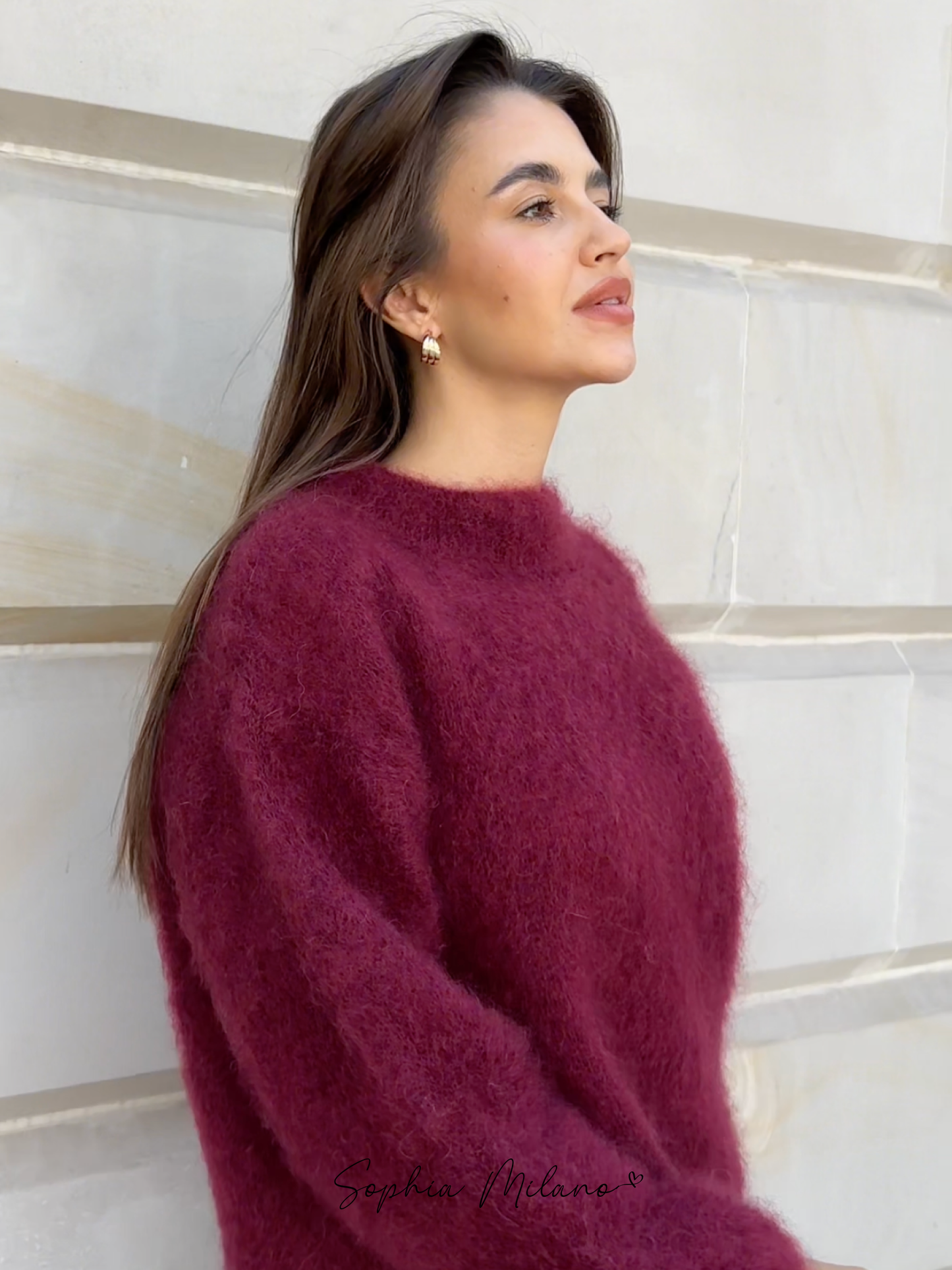 Sophia Moahirmix Sweater
