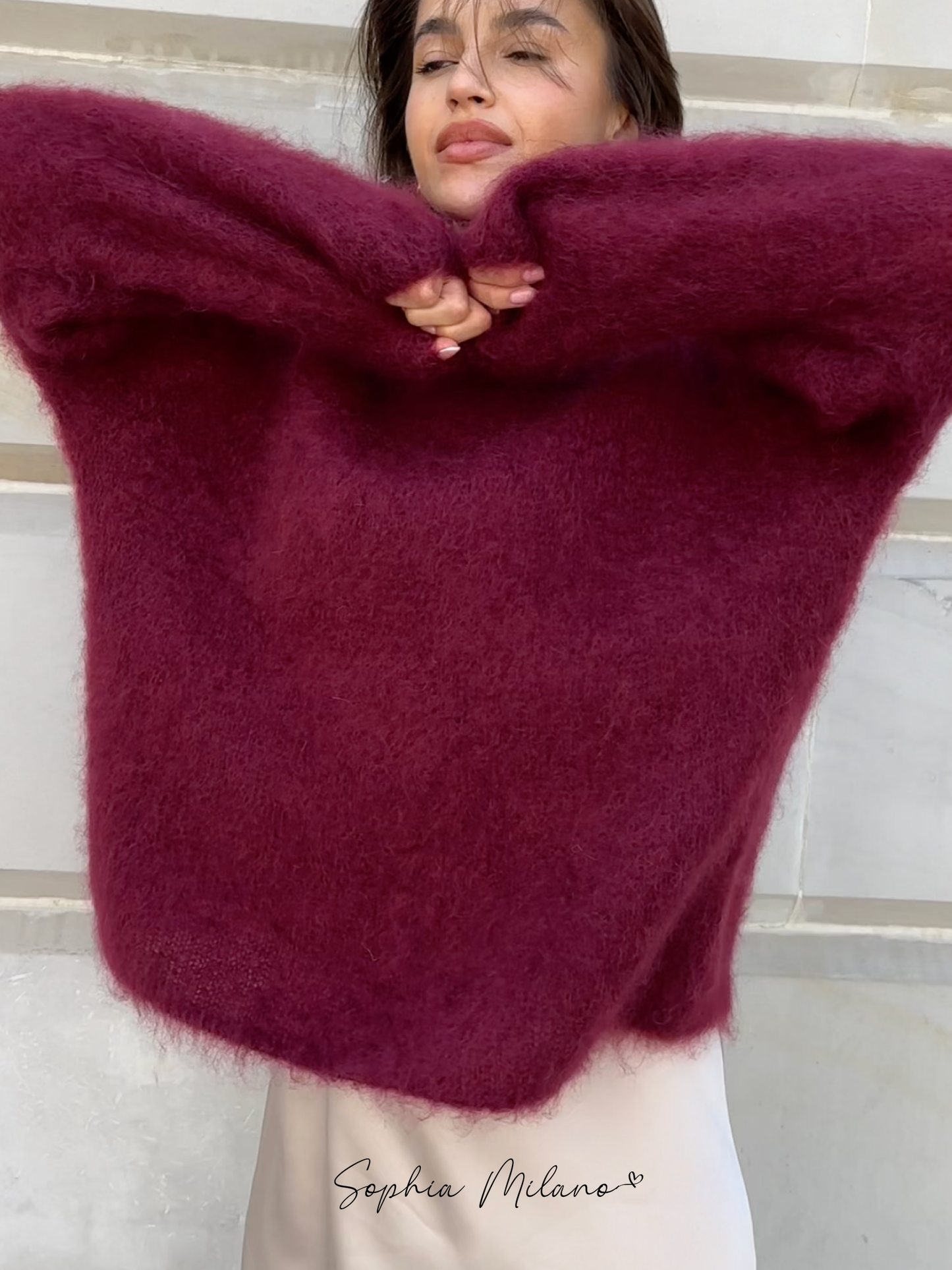Sophia Moahirmix Sweater