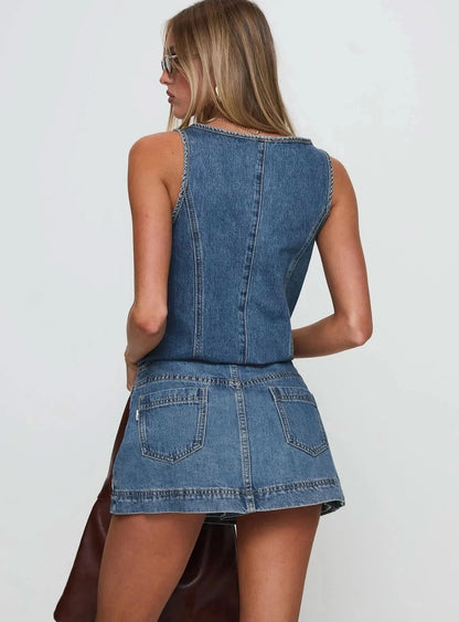 Stefenie Denim Set
