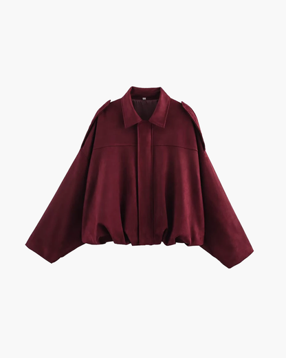 SUEDE BOMBER JACKET