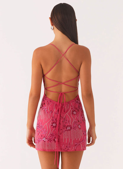 VIETTA SEQUIN MINI DRESS