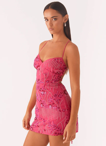 VIETTA SEQUIN MINI DRESS