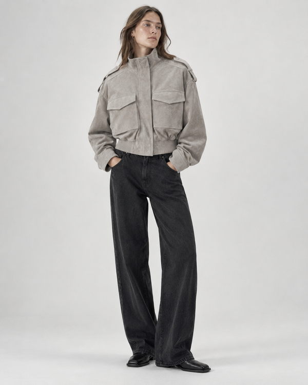 Winter Structured Cropped Jacket