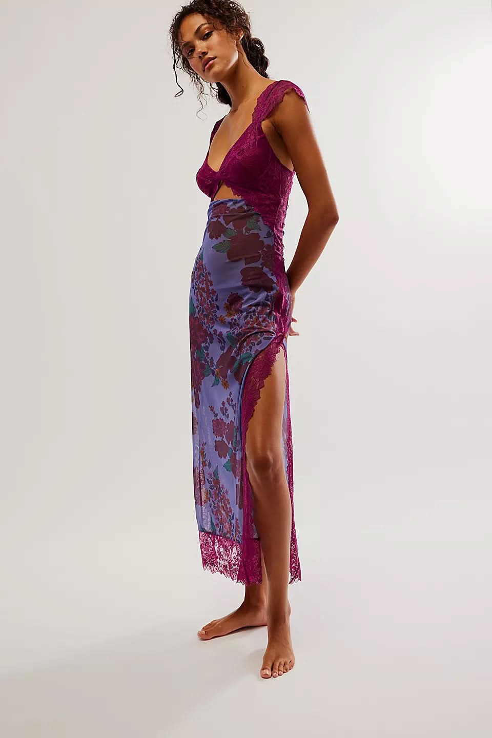 YINAR MAXI SLIP DRESS