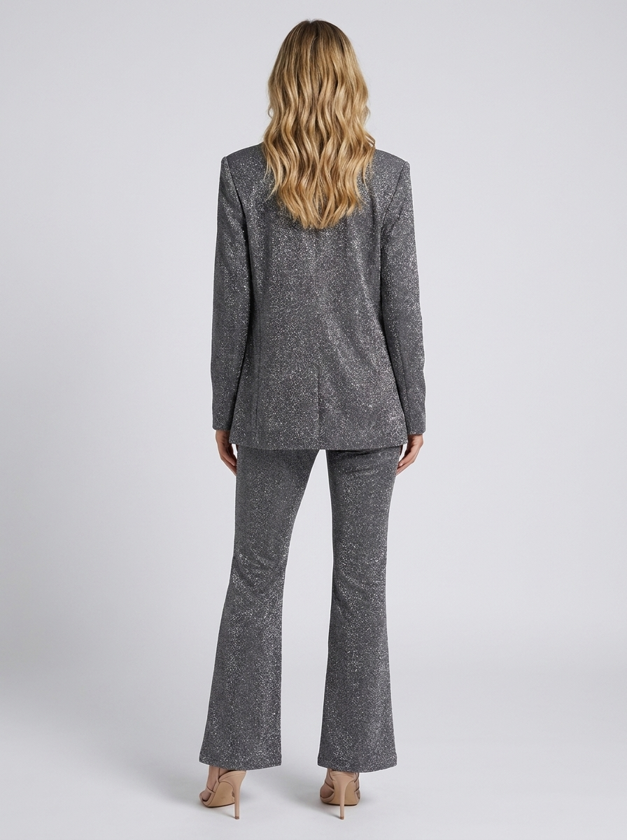 Leticia Glitter Set - Dark Gray