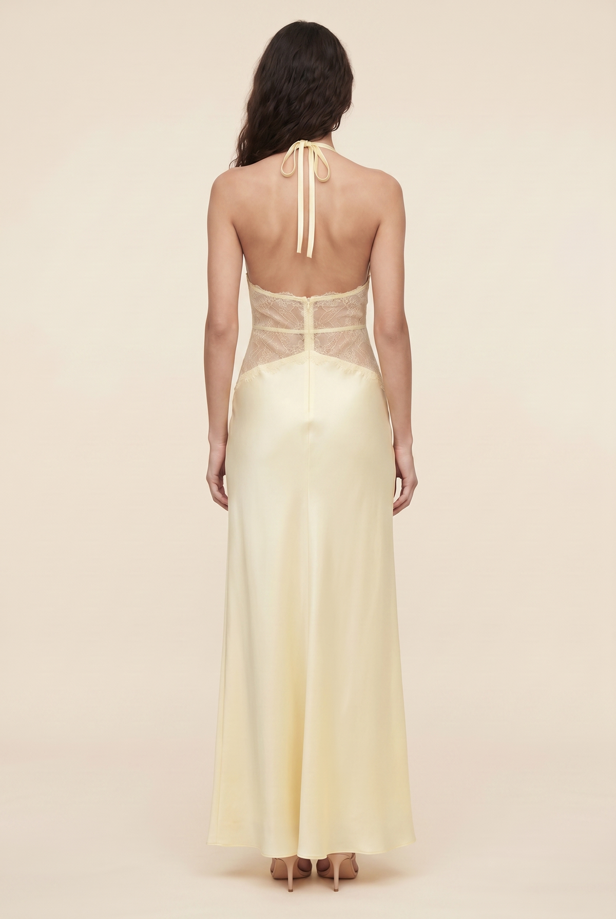 Lumen Lace Maxi Dress - Butter Yellow