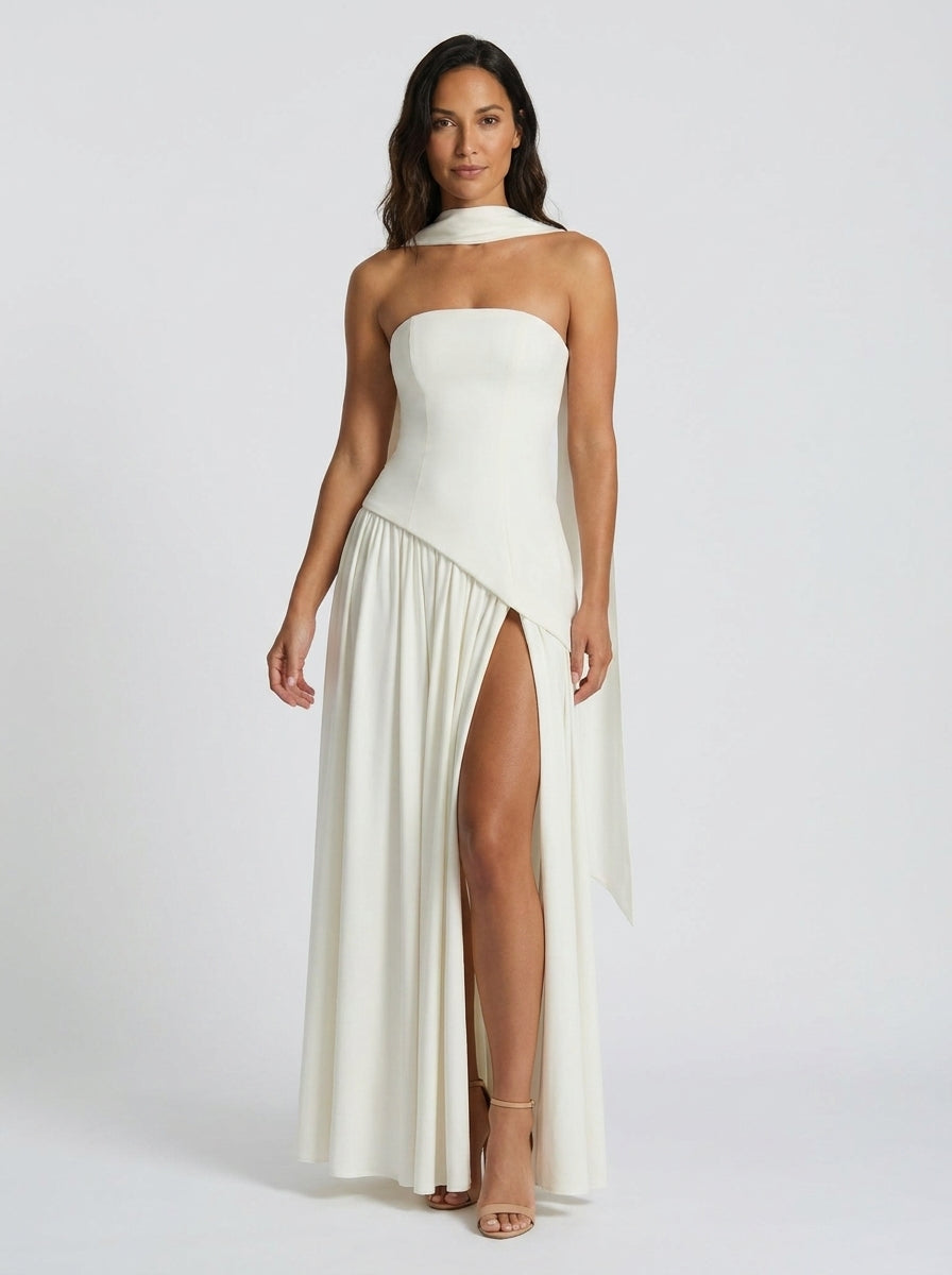 Marcelline Maxi Dress - Ivory
