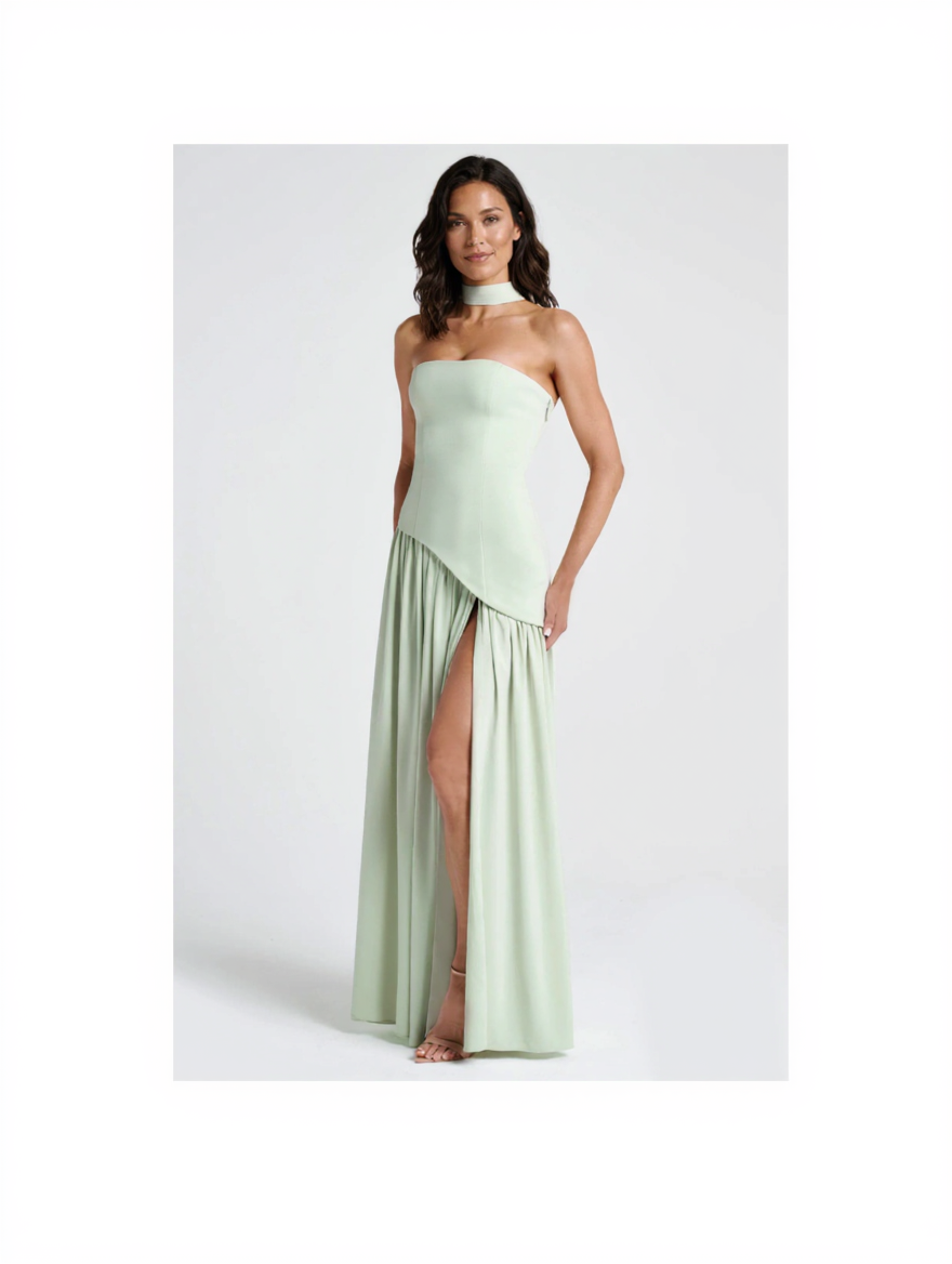 Marcelline Maxi Dress - Mint Green
