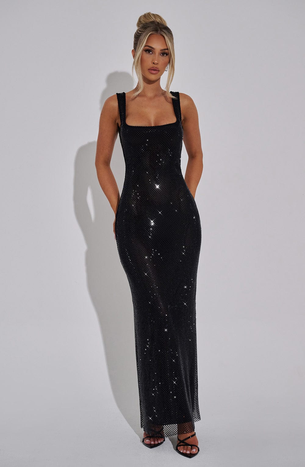 Mariana Sheer Maxi Dress