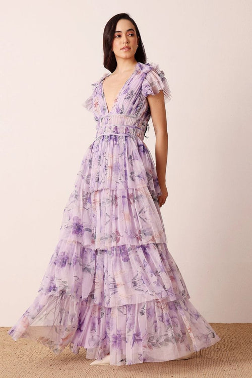 Emmeline Maxi Dress - Lilac