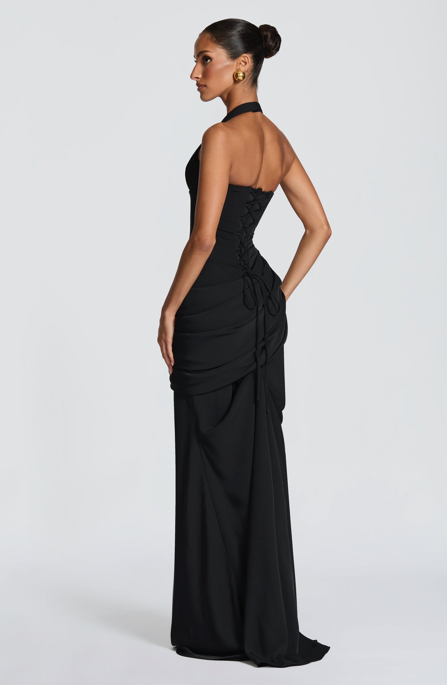 Winifred Frock Gown - Black