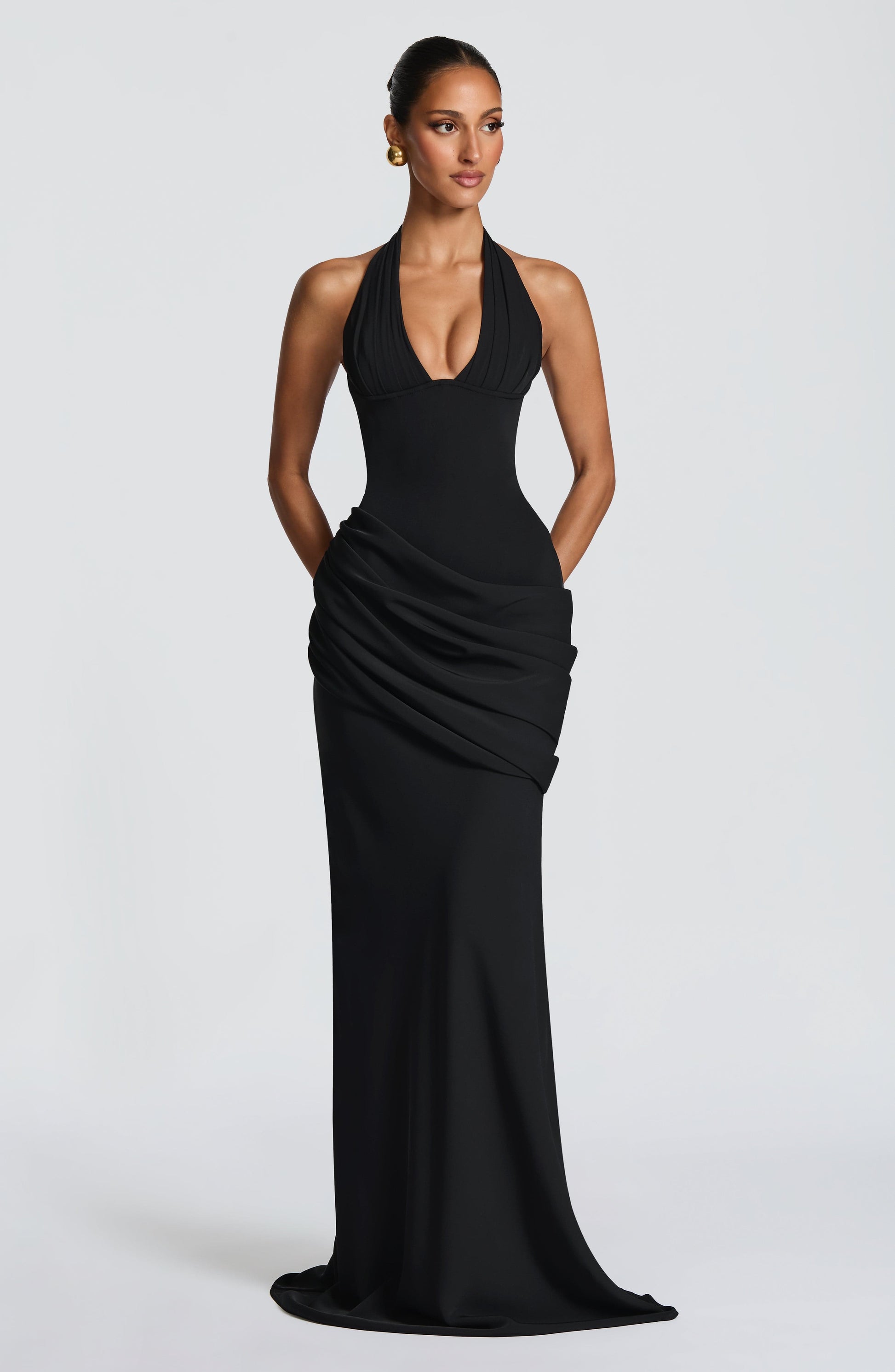 Winifred Frock Gown - Black