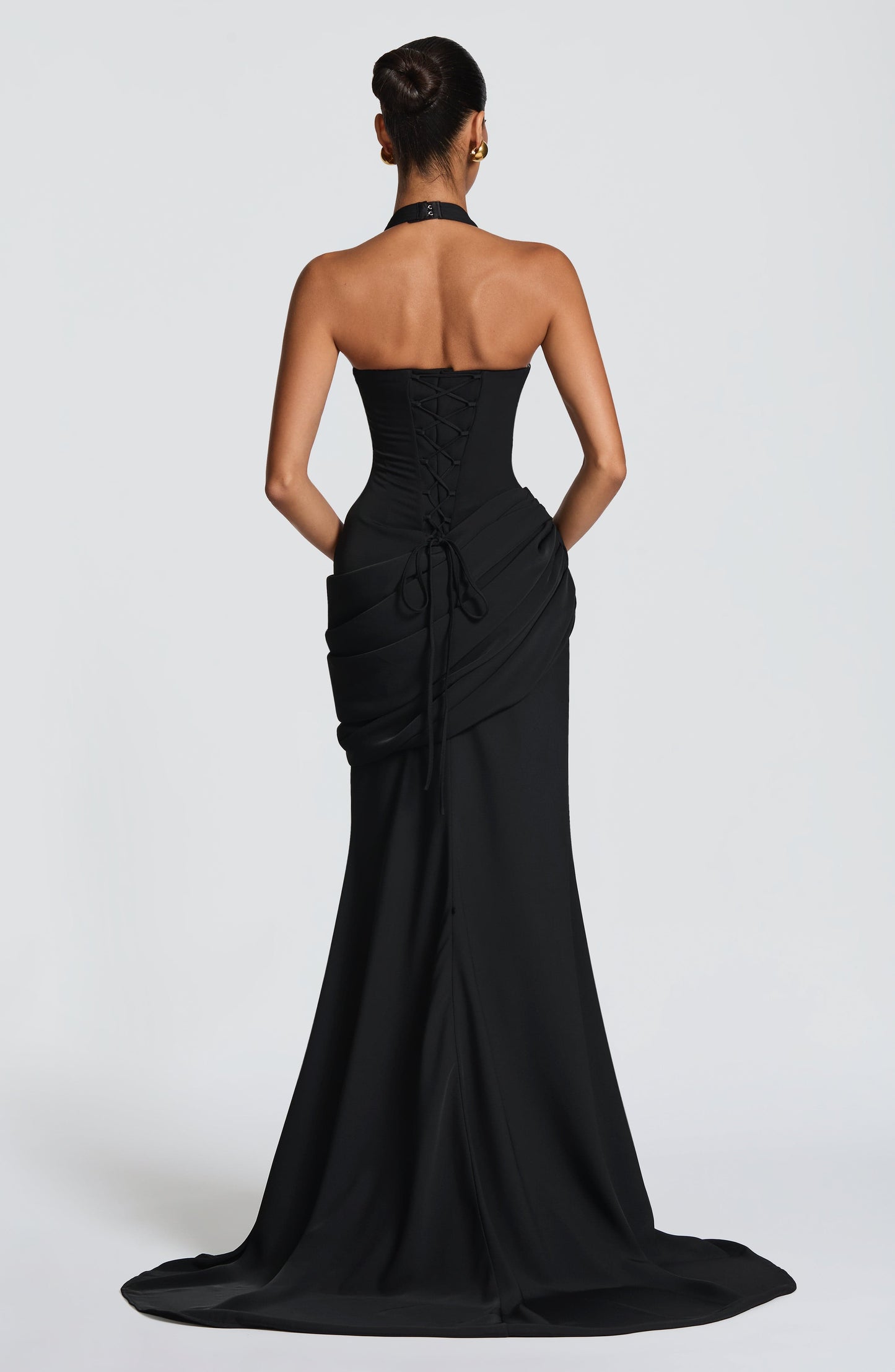 Winifred Frock Gown - Black