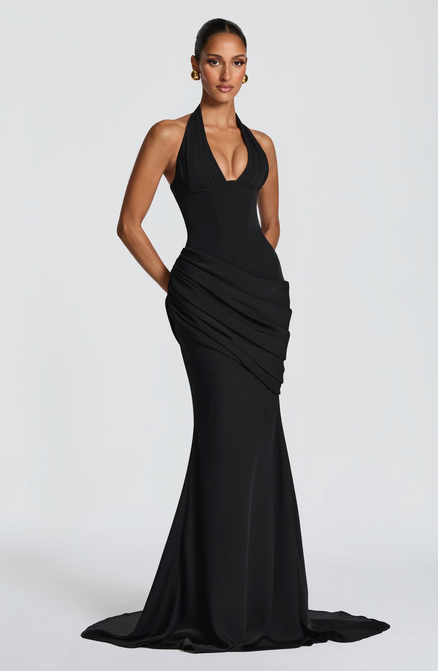 Winifred Frock Gown - Black