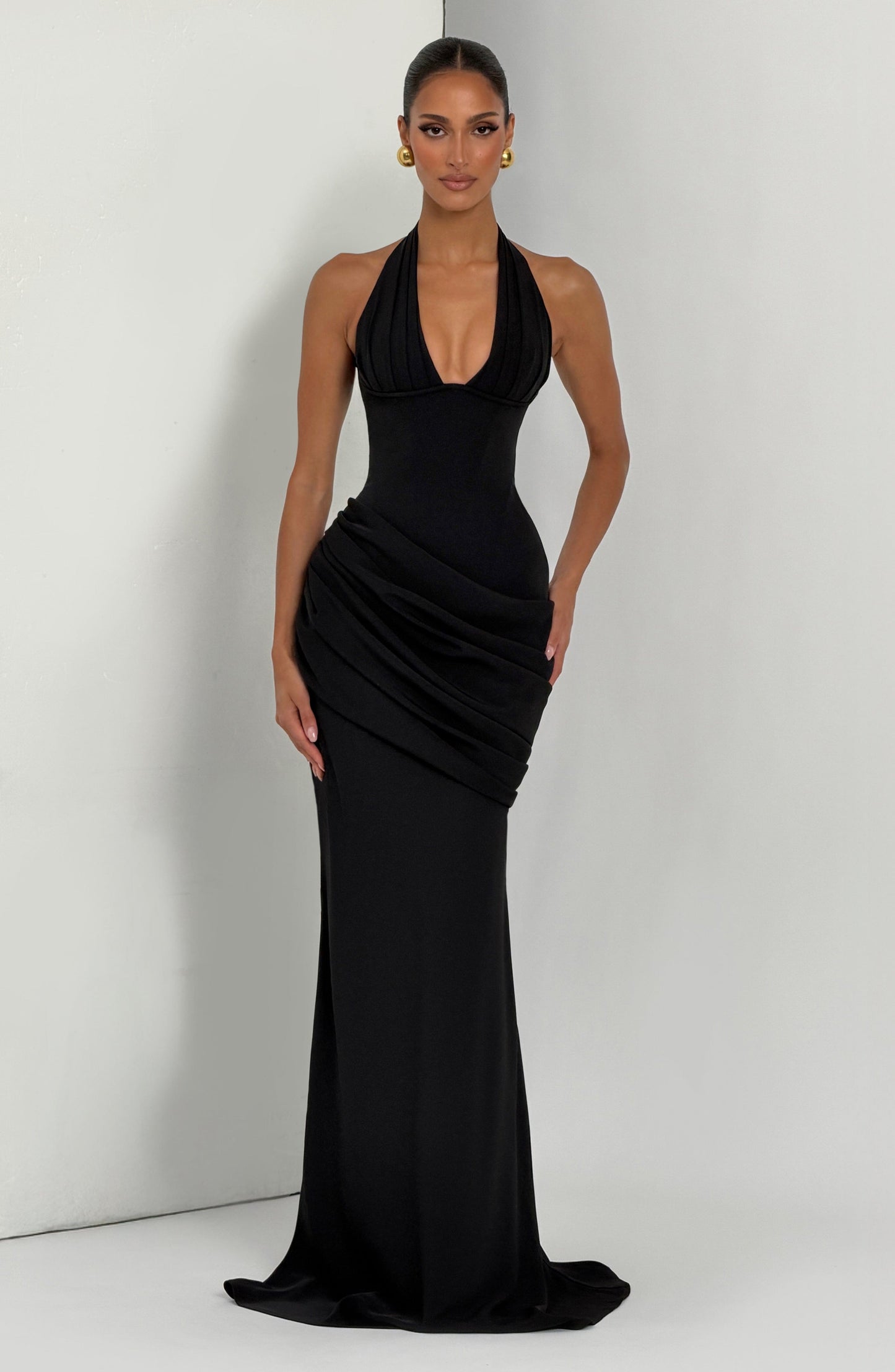 Winifred Frock Gown - Black