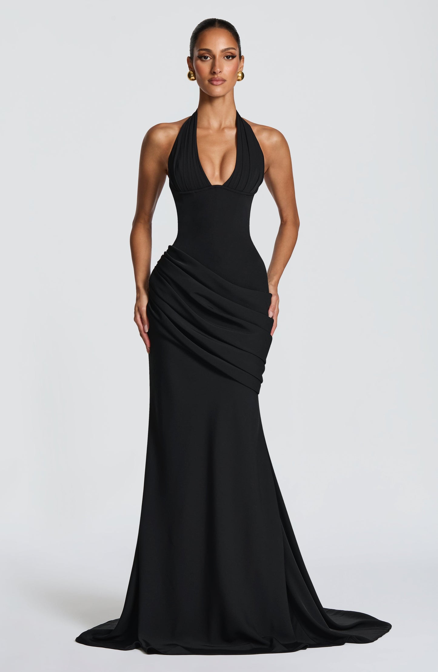 Winifred Frock Gown - Black