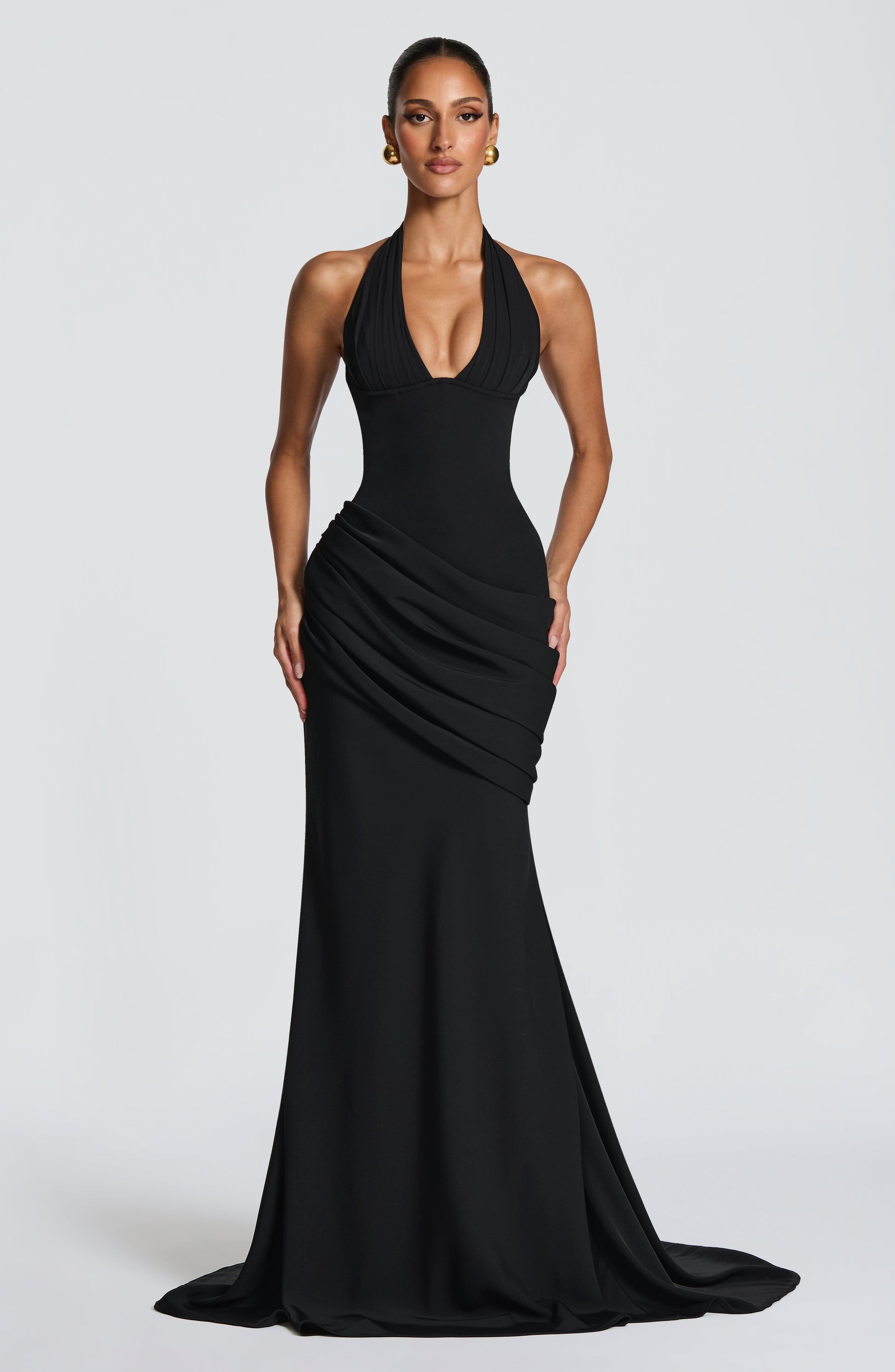 Winifred Frock Gown - Black