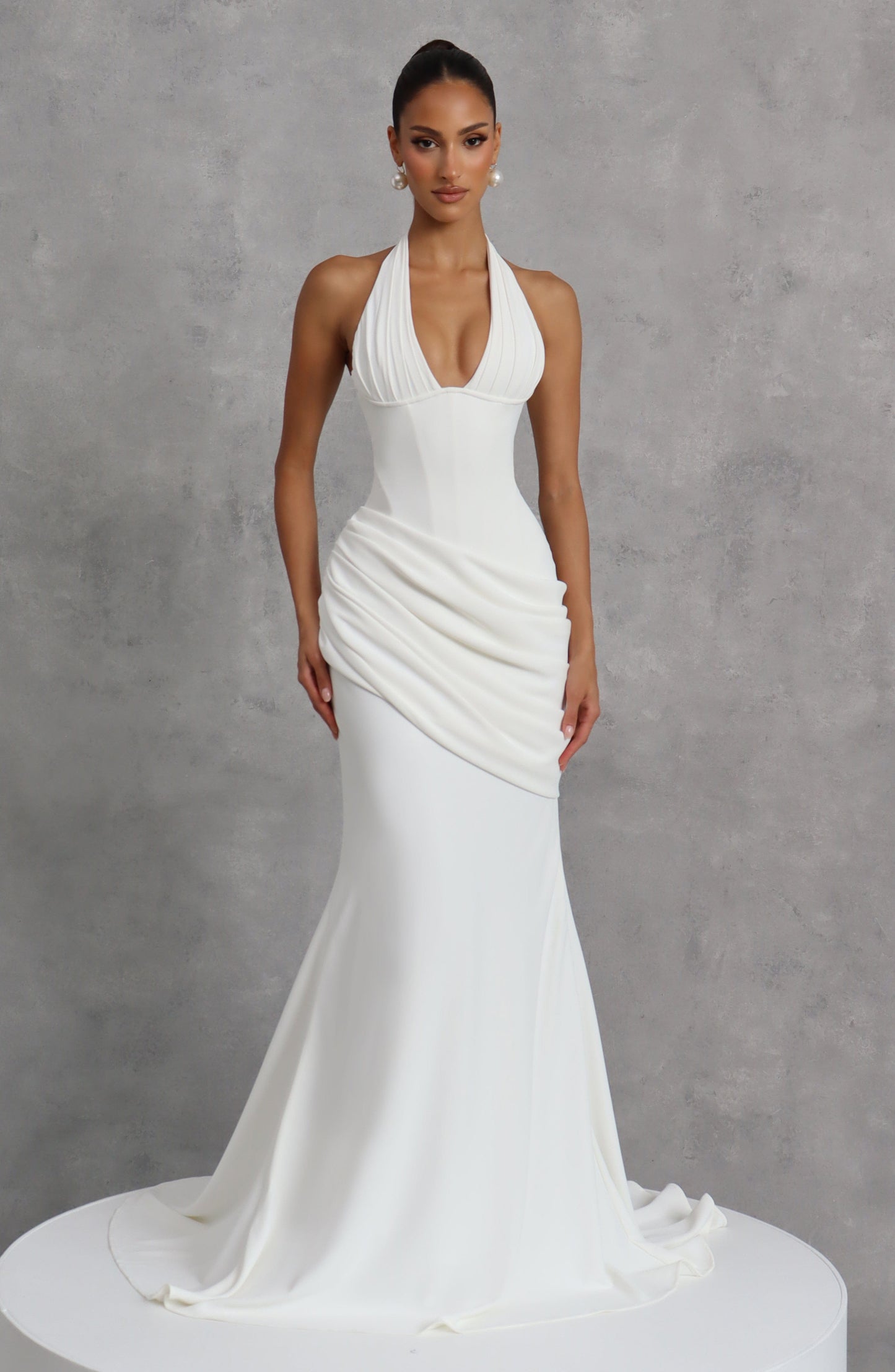 Winifred Frock Gown - Ivory