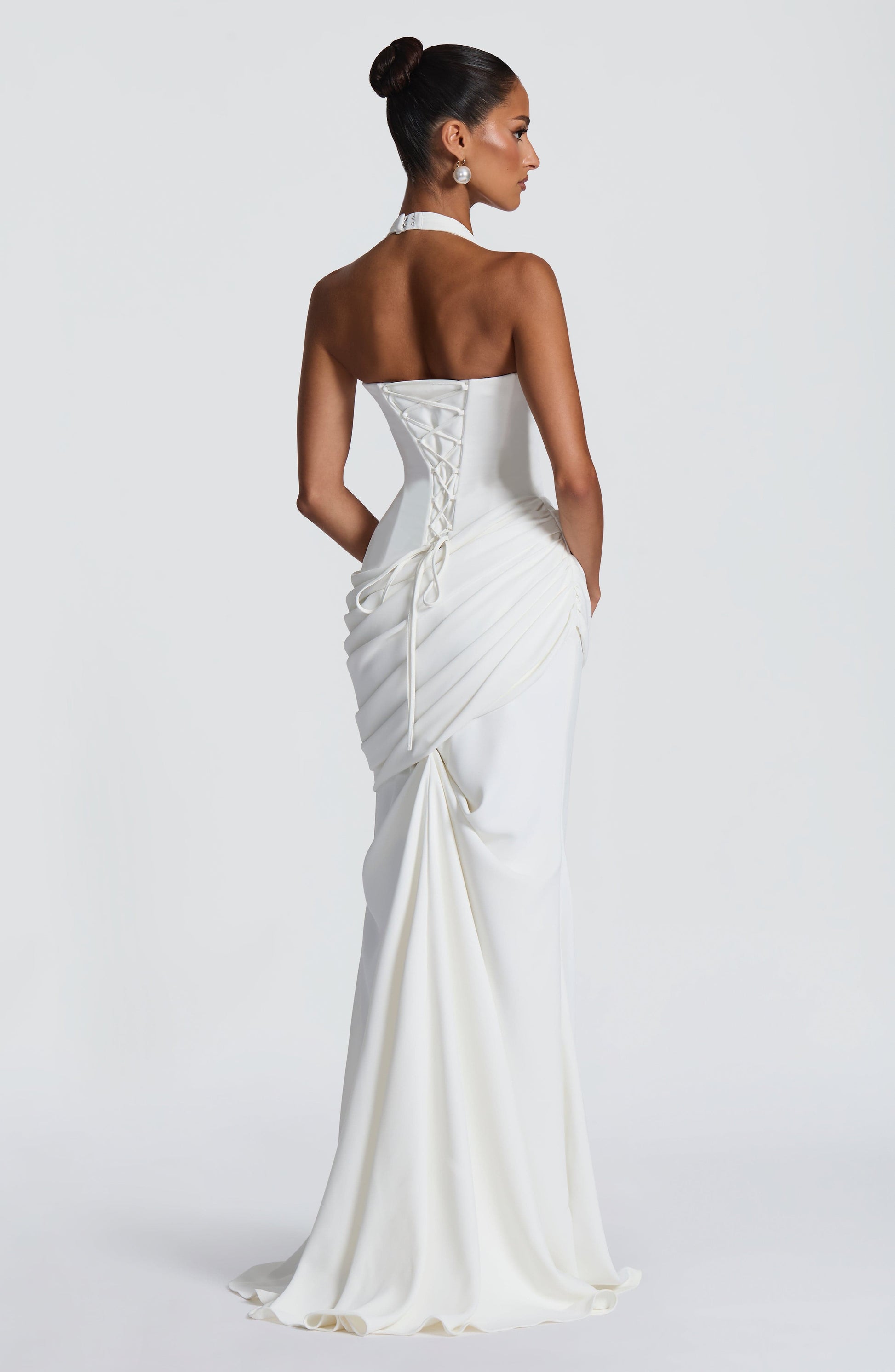 Winifred Frock Gown - Ivory