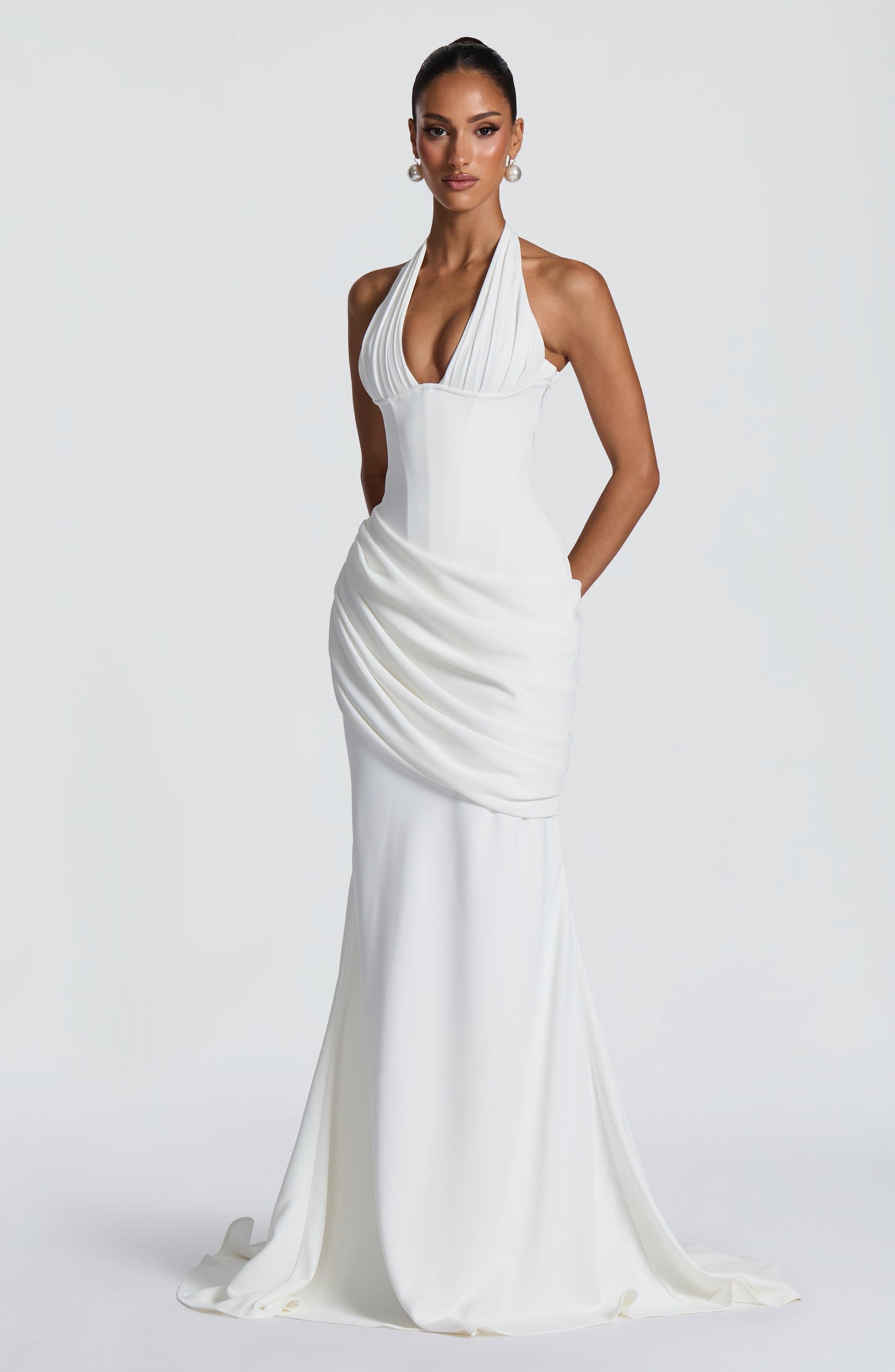 Winifred Frock Gown - Ivory