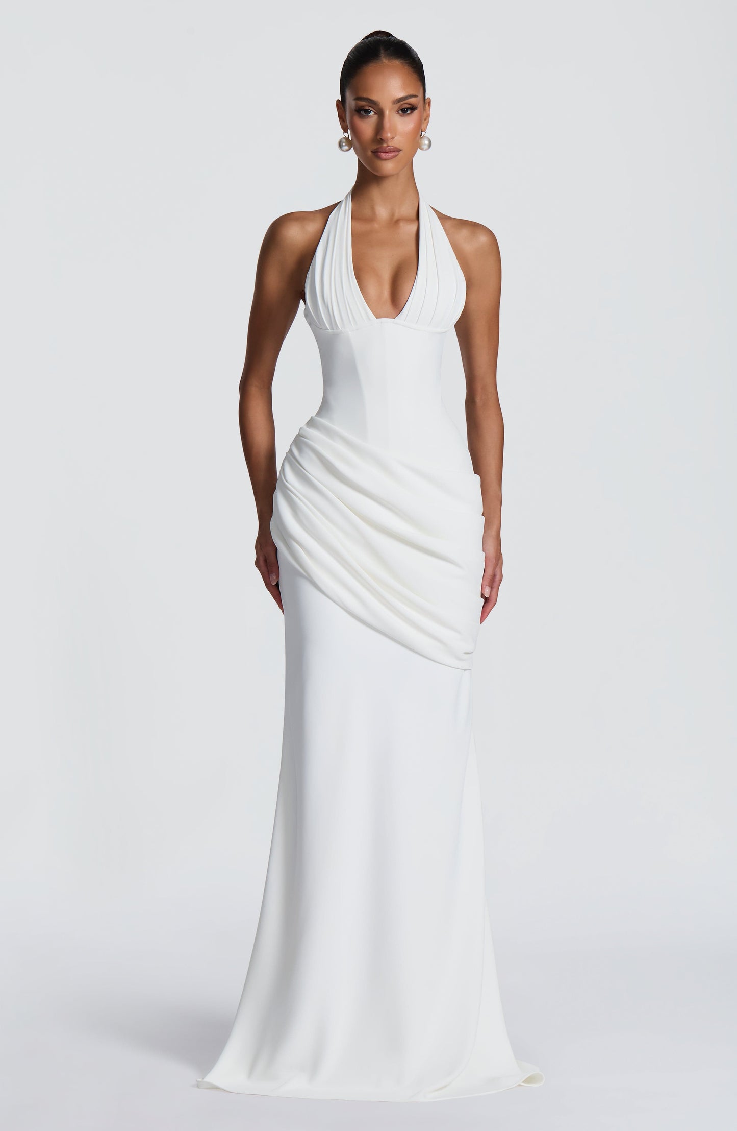 Winifred Frock Gown - Ivory