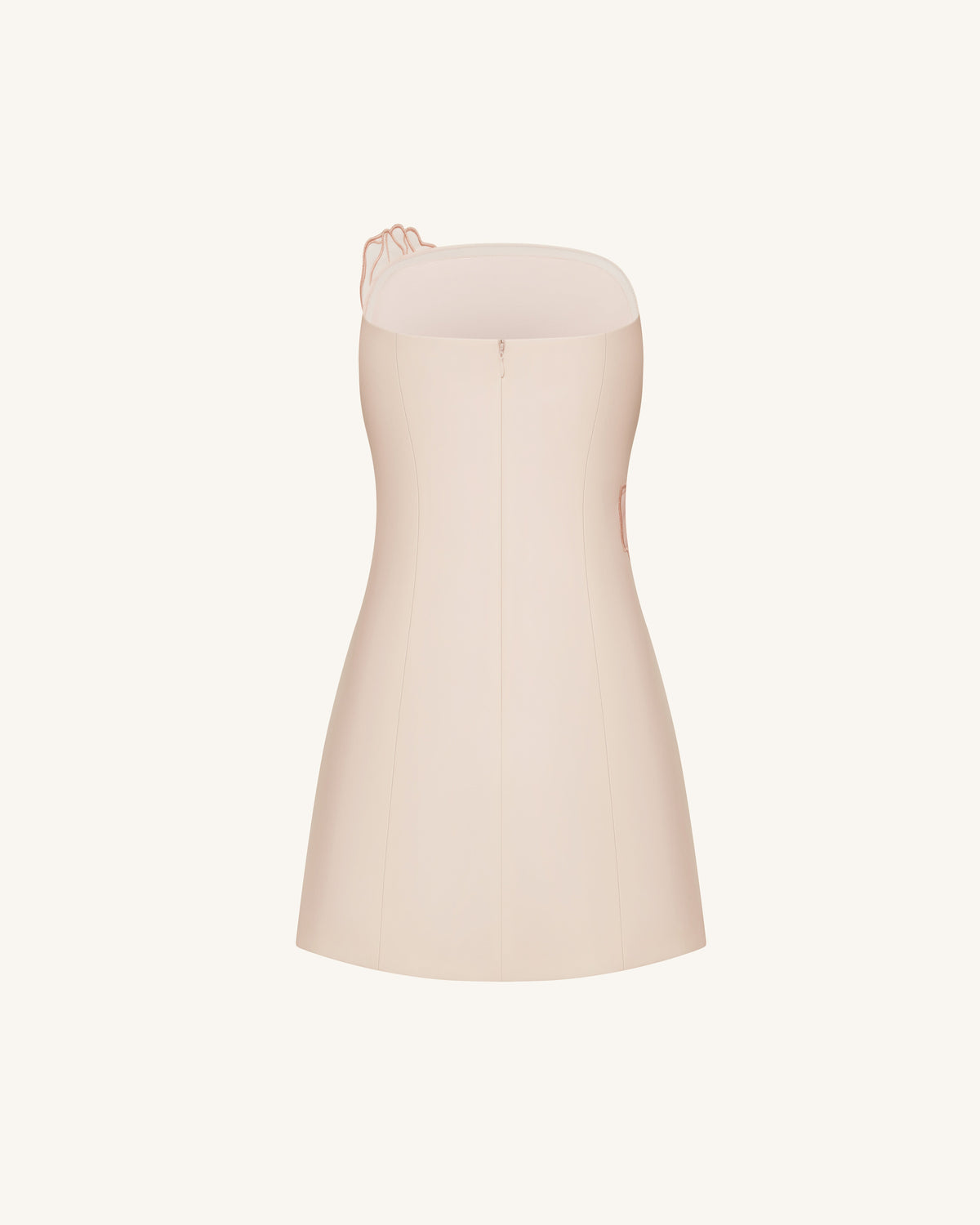 Ninon Strapless Mini Dress - Blush Floral