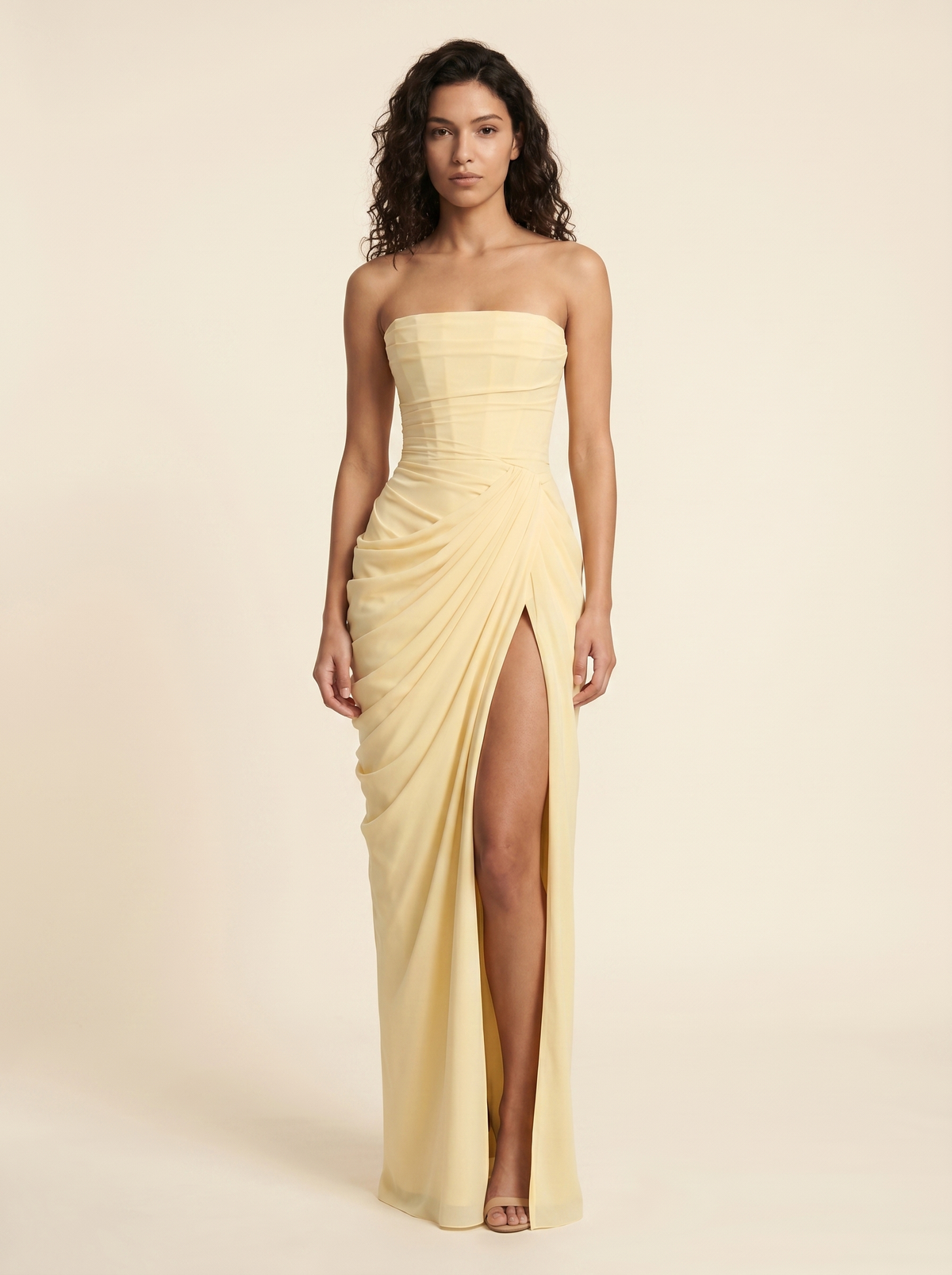 Odessa Maxi Dress - Butter Yellow