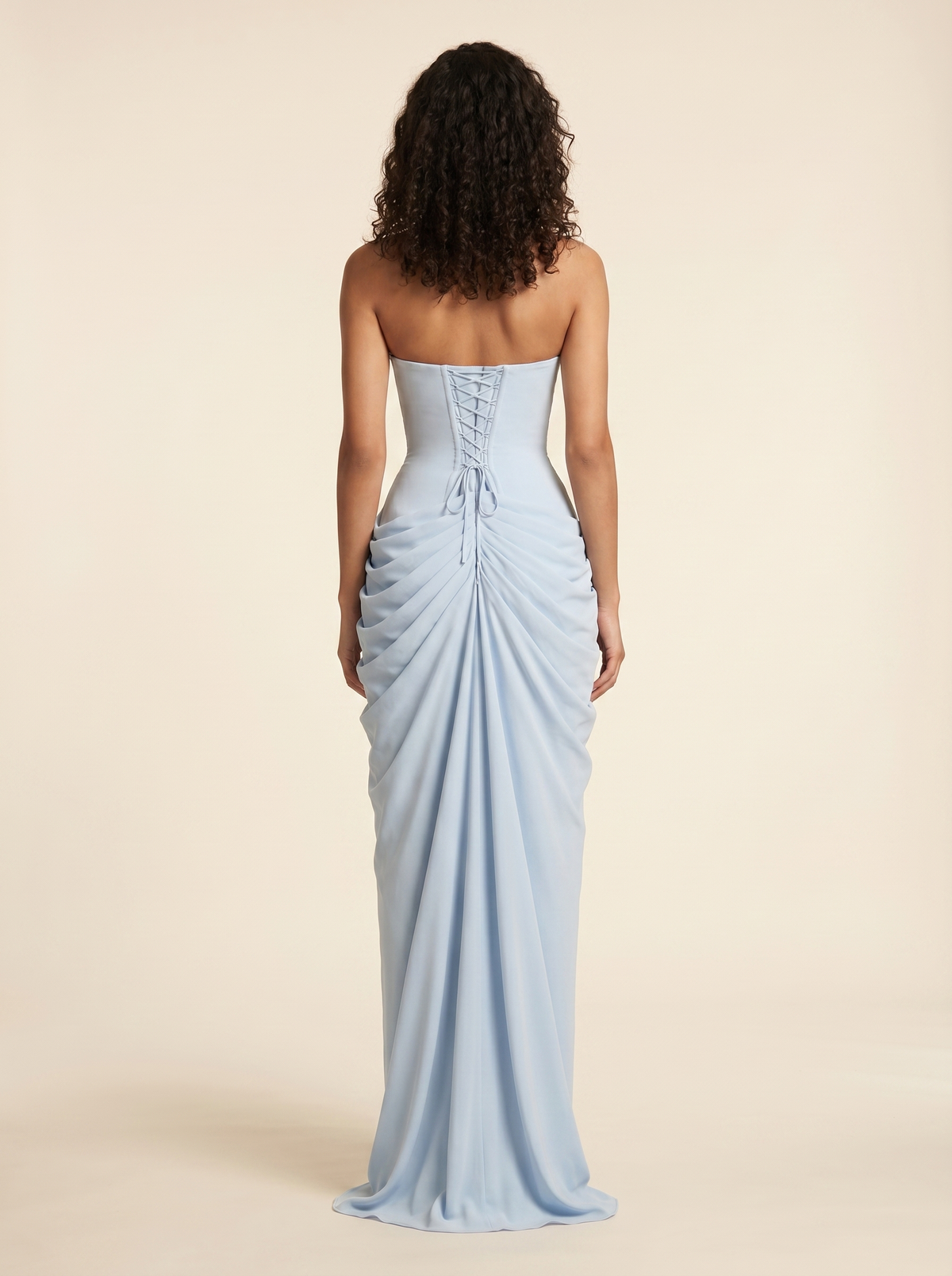 Odessa Maxi Dress - Sky Blue
