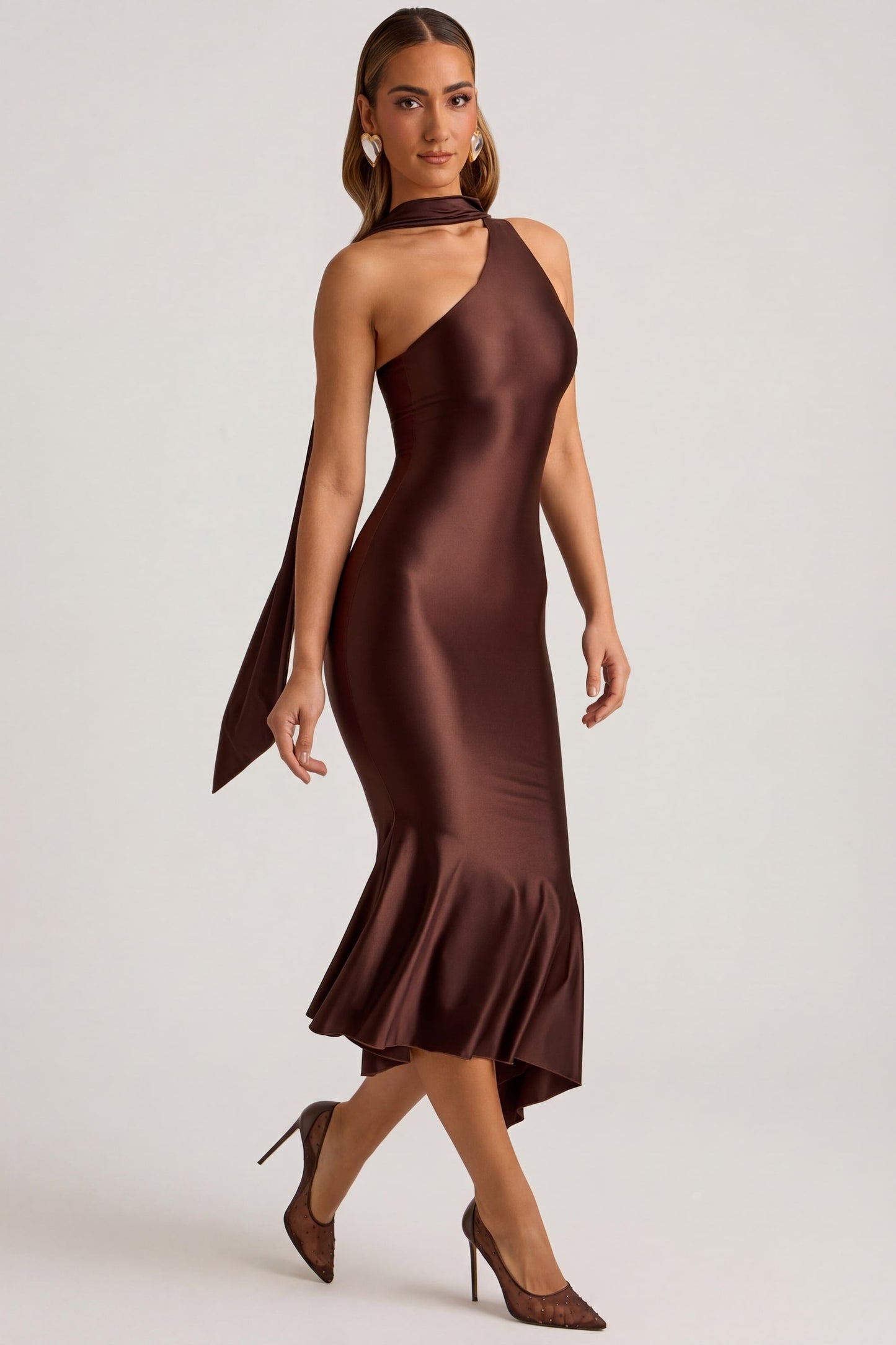 Daniela Pleated Midi Dress