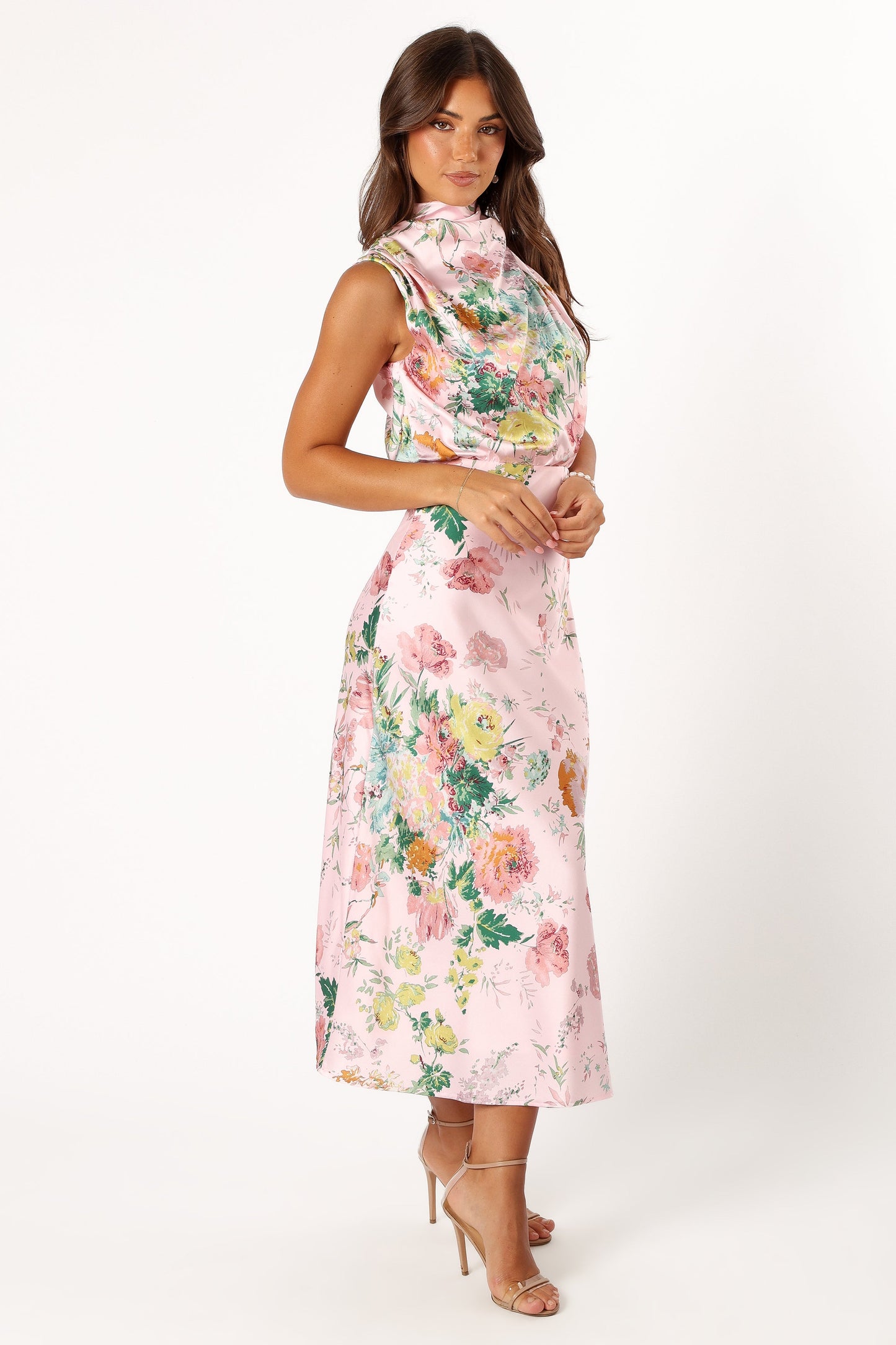 Martina Midi Dress - Pink
